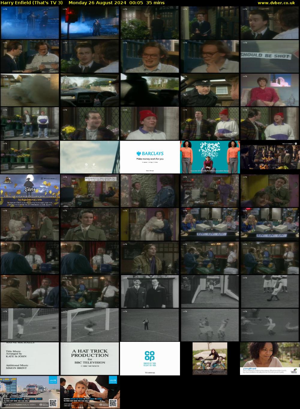 Harry Enfield (That's TV 3) Monday 26 August 2024 00:05 - 00:40
