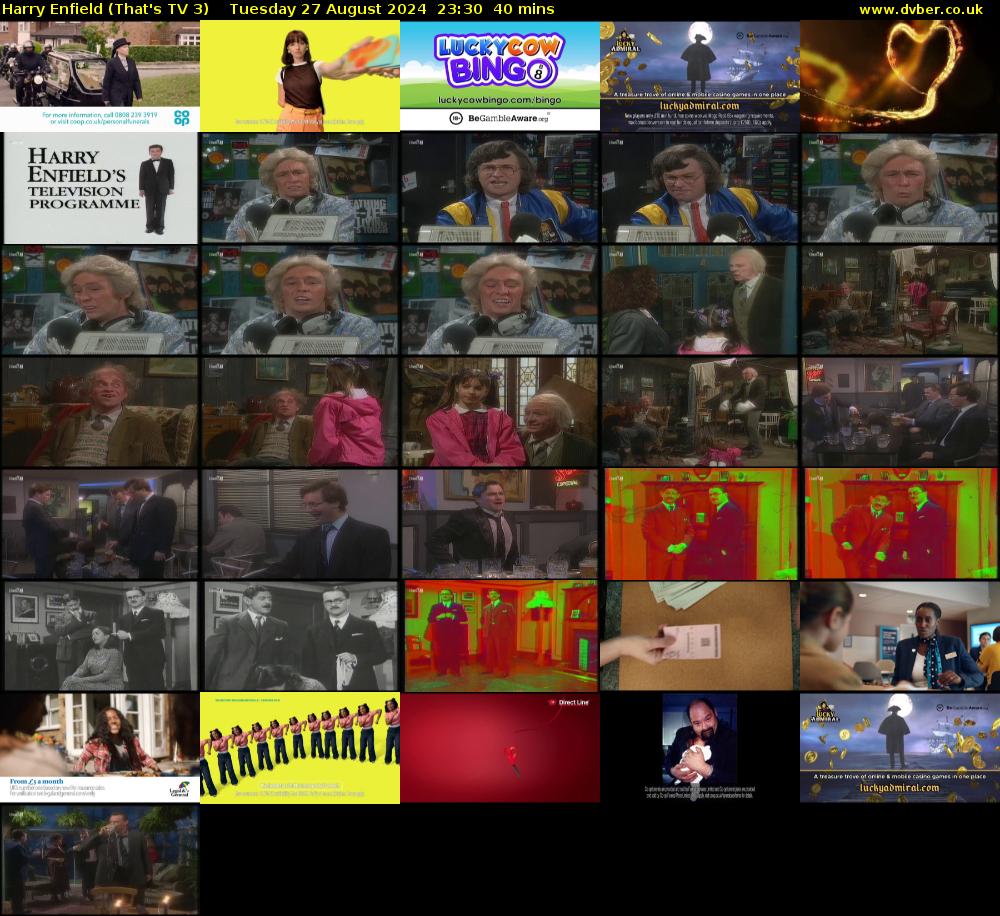 Harry Enfield (That's TV 3) Tuesday 27 August 2024 23:30 - 00:10