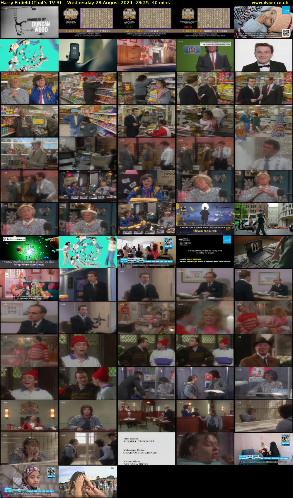 Harry Enfield (That's TV 3) Wednesday 28 August 2024 23:25 - 00:05