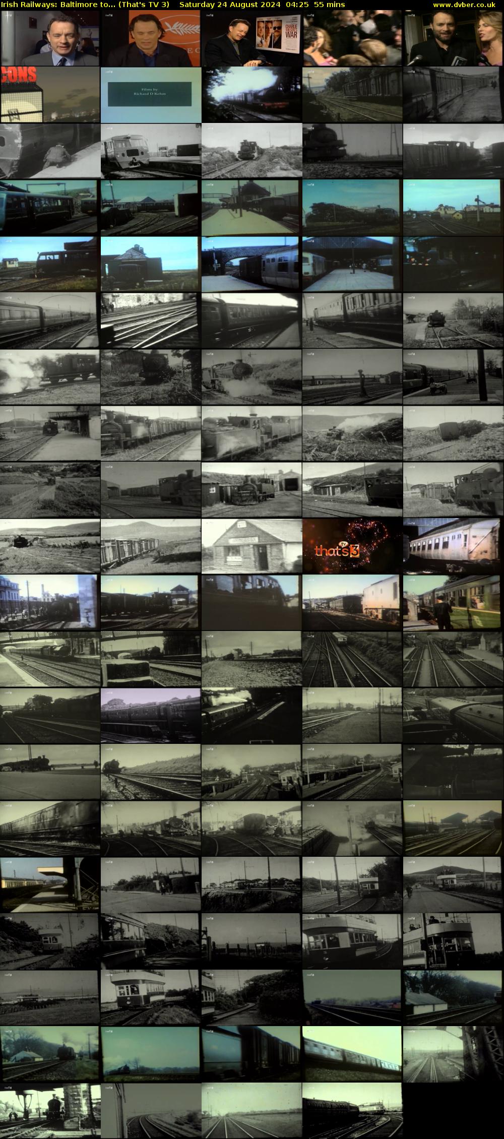Irish Railways: Baltimore to... (That's TV 3) Saturday 24 August 2024 04:25 - 05:20