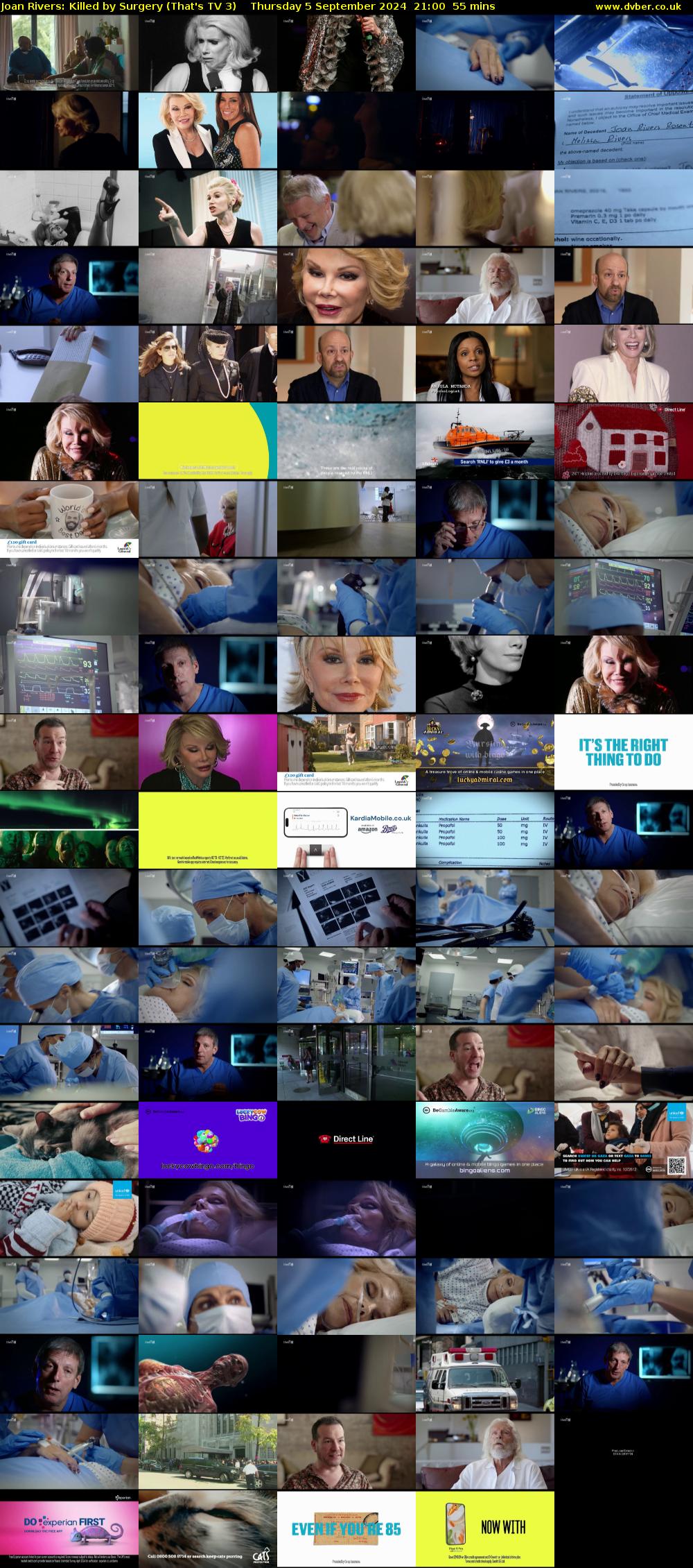 Joan Rivers: Killed by Surgery (That's TV 3) Thursday 5 September 2024 21:00 - 21:55