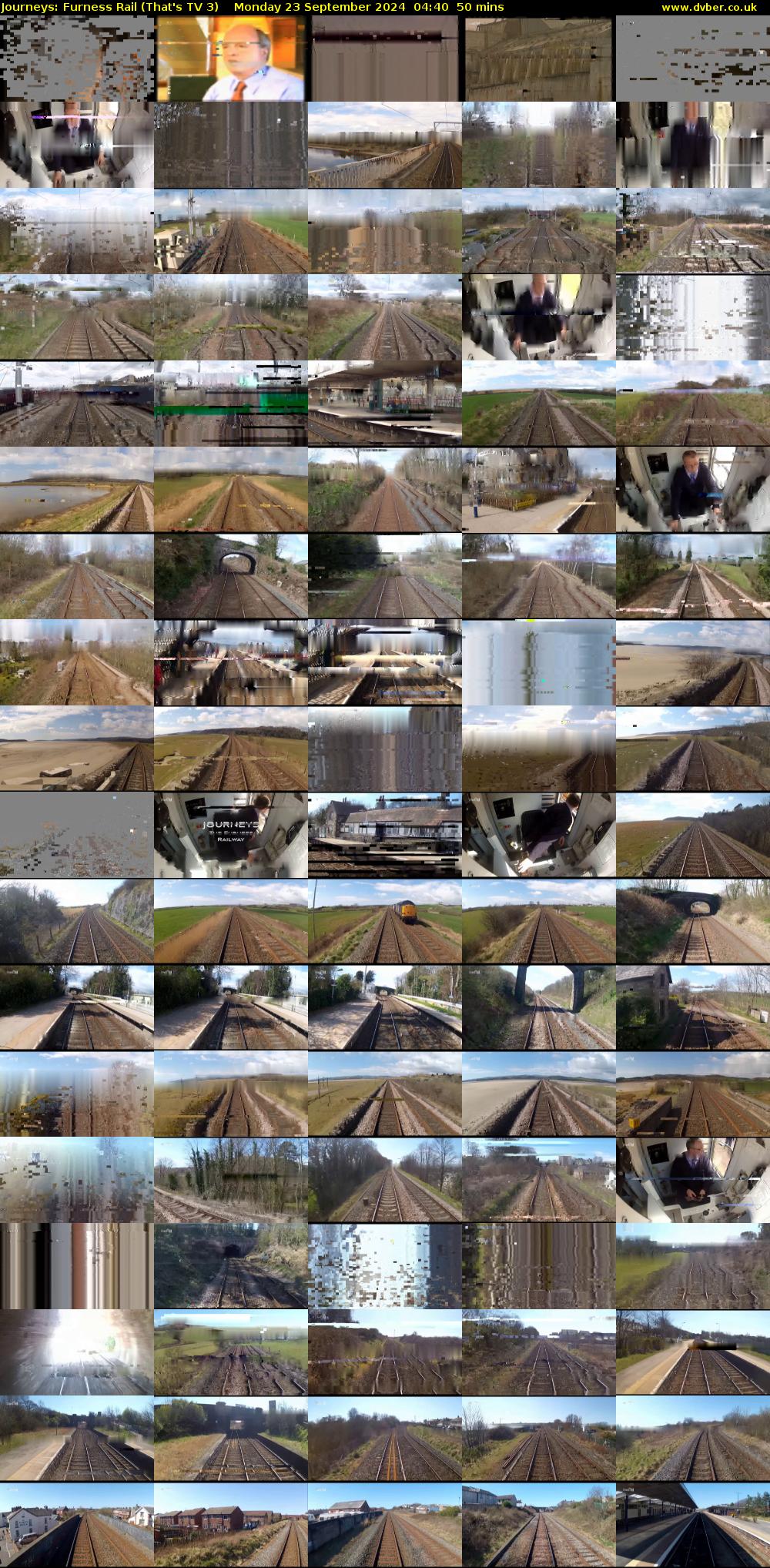 Journeys: Furness Rail (That's TV 3) Monday 23 September 2024 04:40 - 05:30