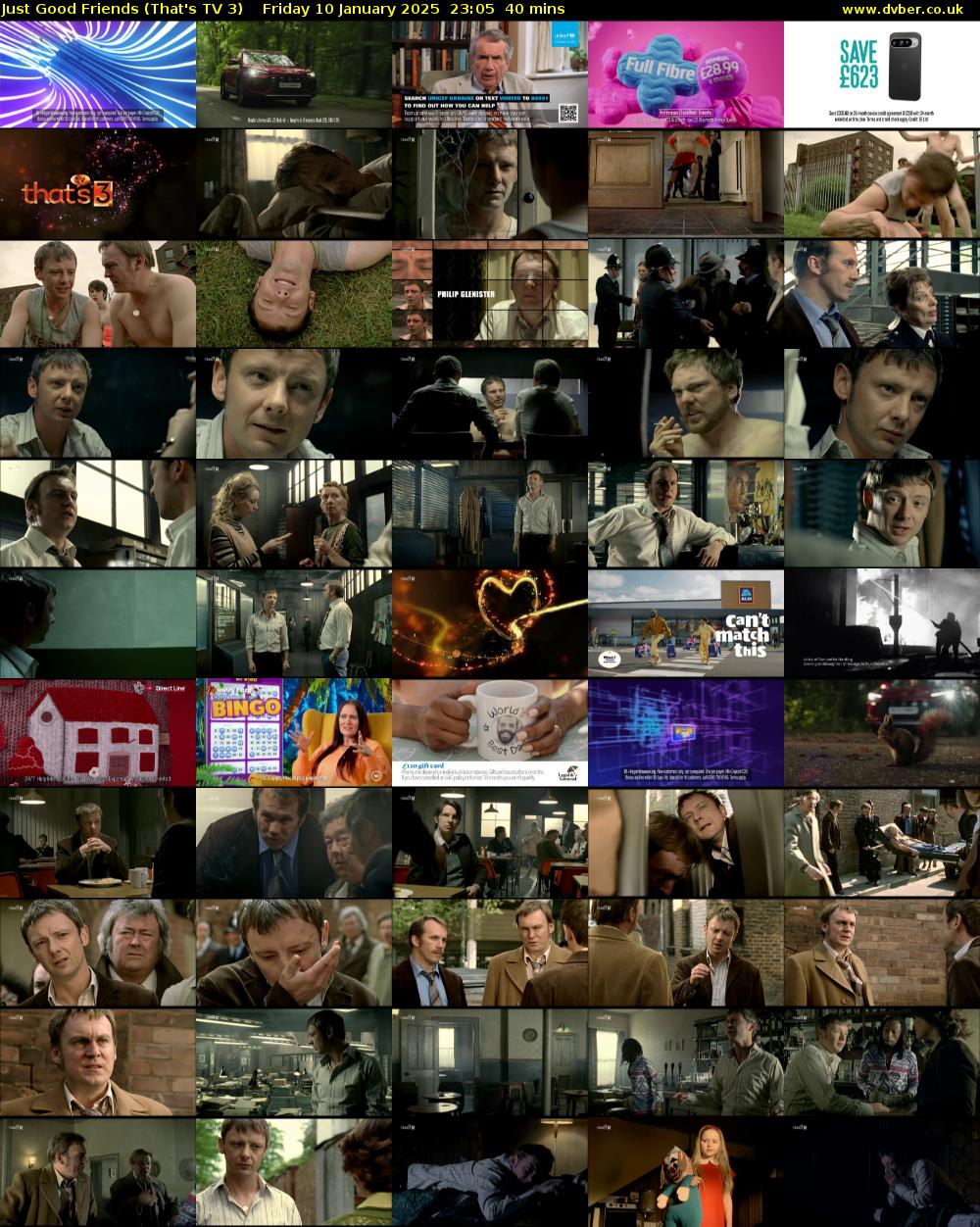 Just Good Friends (That's TV 3) Friday 10 January 2025 23:05 - 23:45