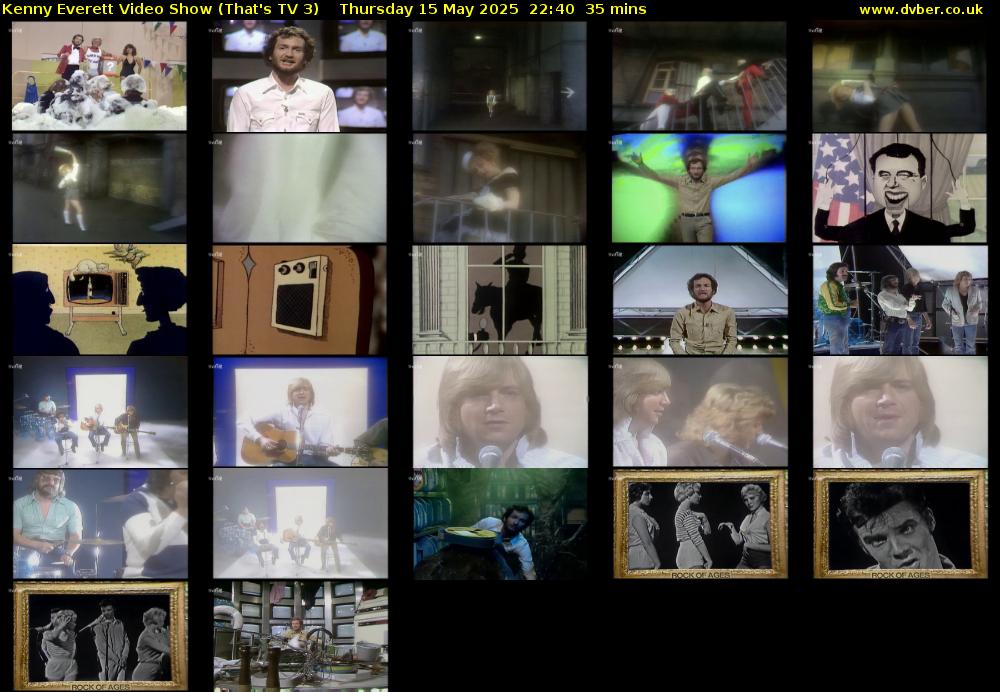 Kenny Everett Video Show (That's TV 3) Thursday 15 May 2025 22:40 - 23:15