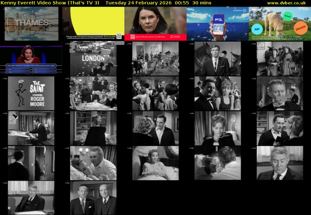 Kenny Everett Video Show (That's TV 3) Tuesday 24 February 2026 00:55 - 01:25