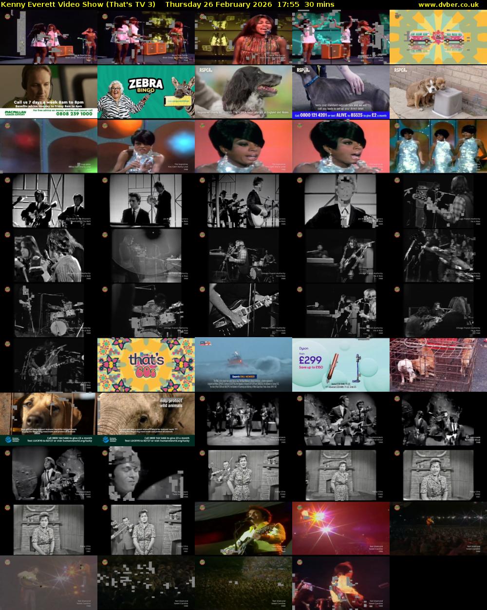 Kenny Everett Video Show (That's TV 3) Thursday 26 February 2026 17:55 - 18:25