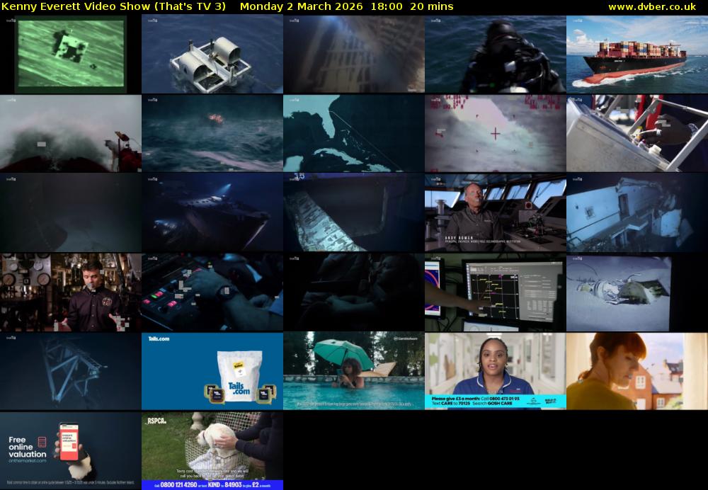 Kenny Everett Video Show (That's TV 3) Monday 2 March 2026 18:00 - 18:20