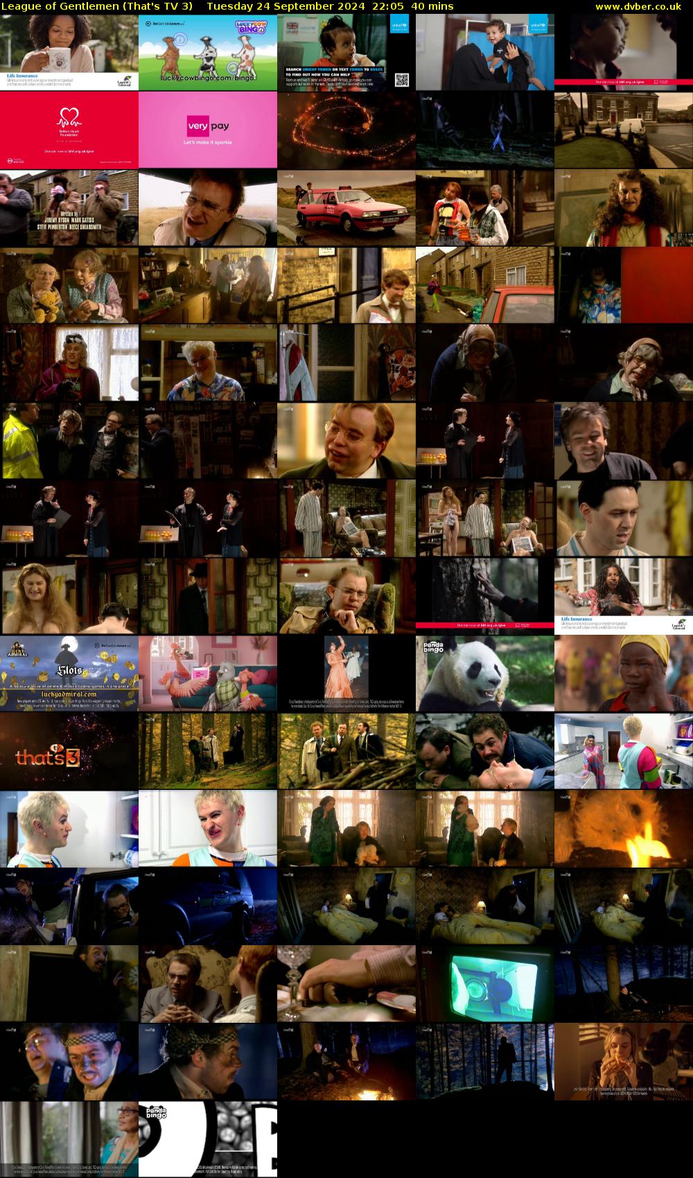 League of Gentlemen (That's TV 3) Tuesday 24 September 2024 22:05 - 22:45