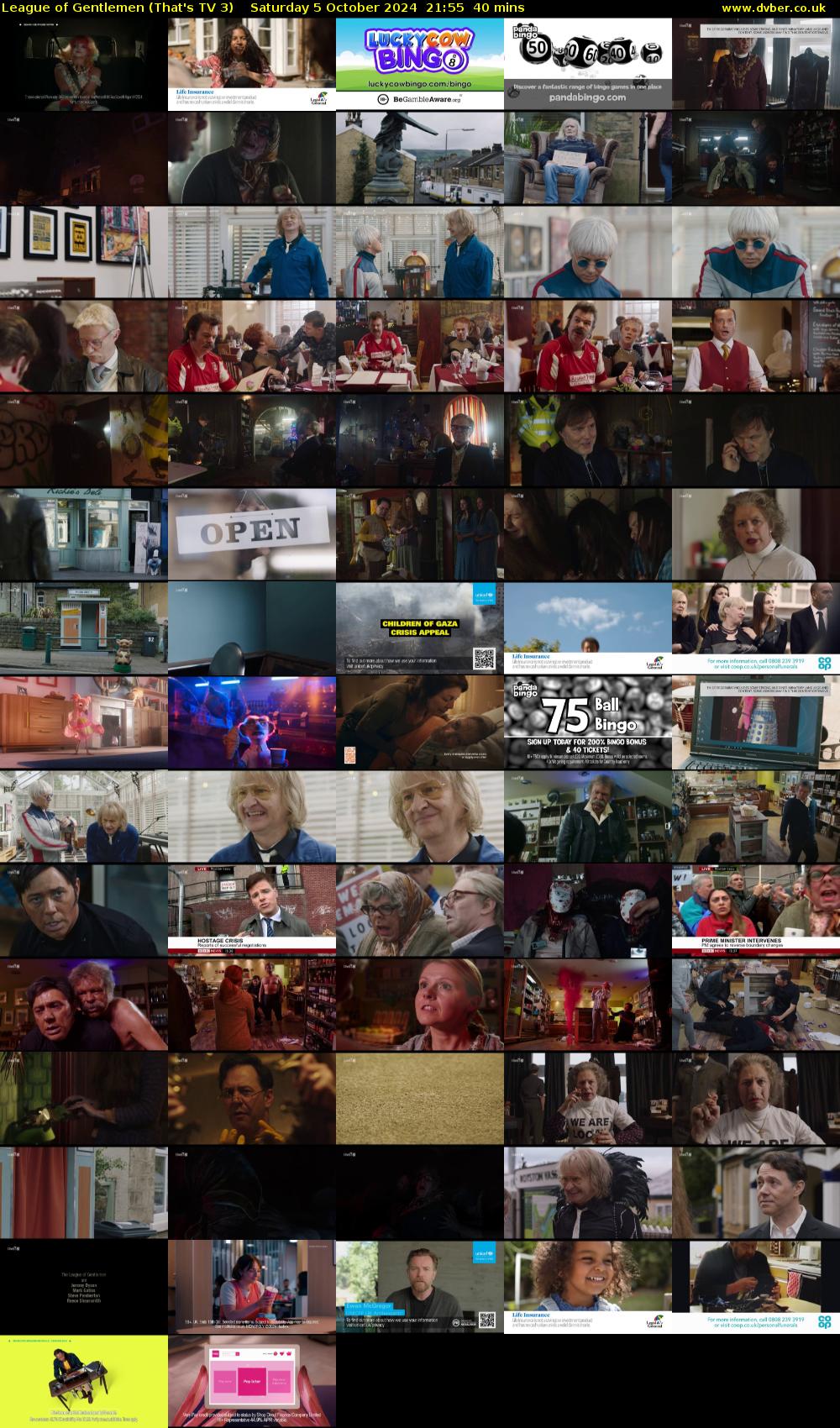 League of Gentlemen (That's TV 3) Saturday 5 October 2024 21:55 - 22:35