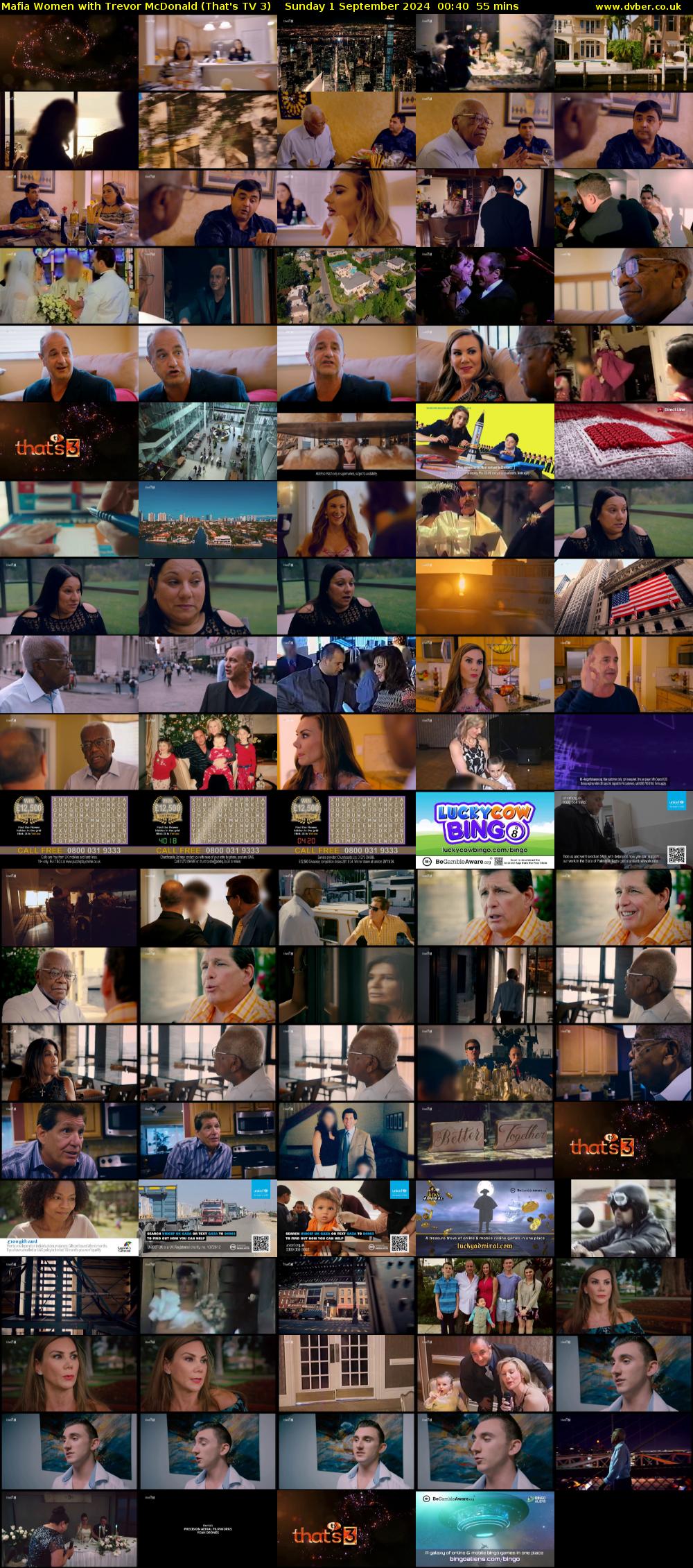 Mafia Women with Trevor McDonald (That's TV 3) Sunday 1 September 2024 00:40 - 01:35