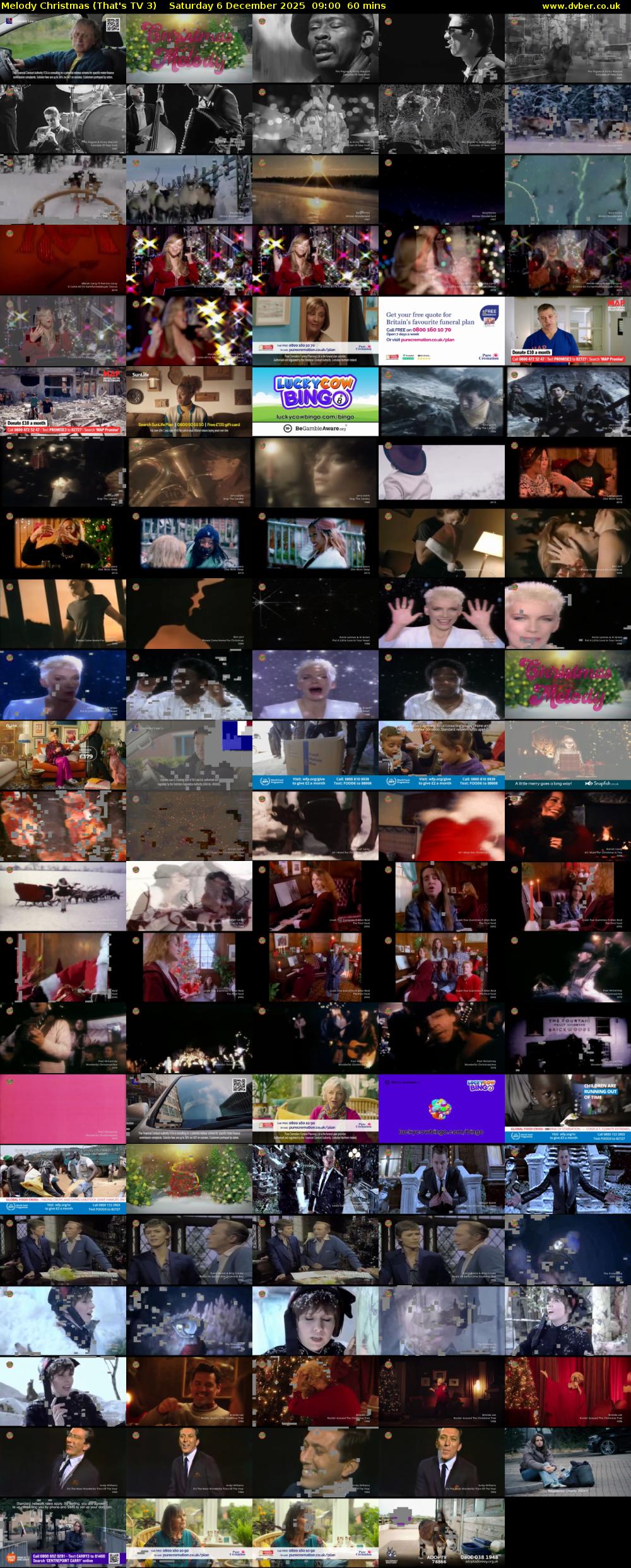 Melody Christmas (That's TV 3) Saturday 6 December 2025 09:00 - 10:00