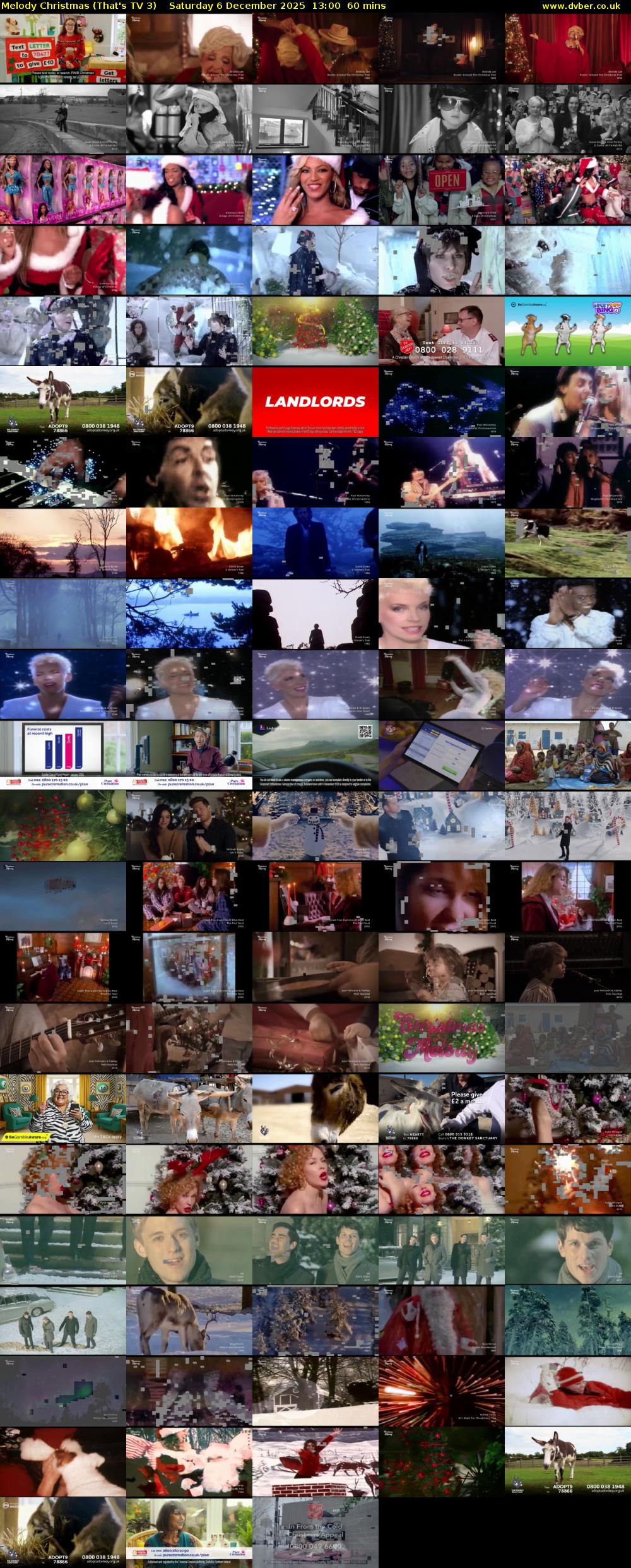 Melody Christmas (That's TV 3) Saturday 6 December 2025 13:00 - 14:00