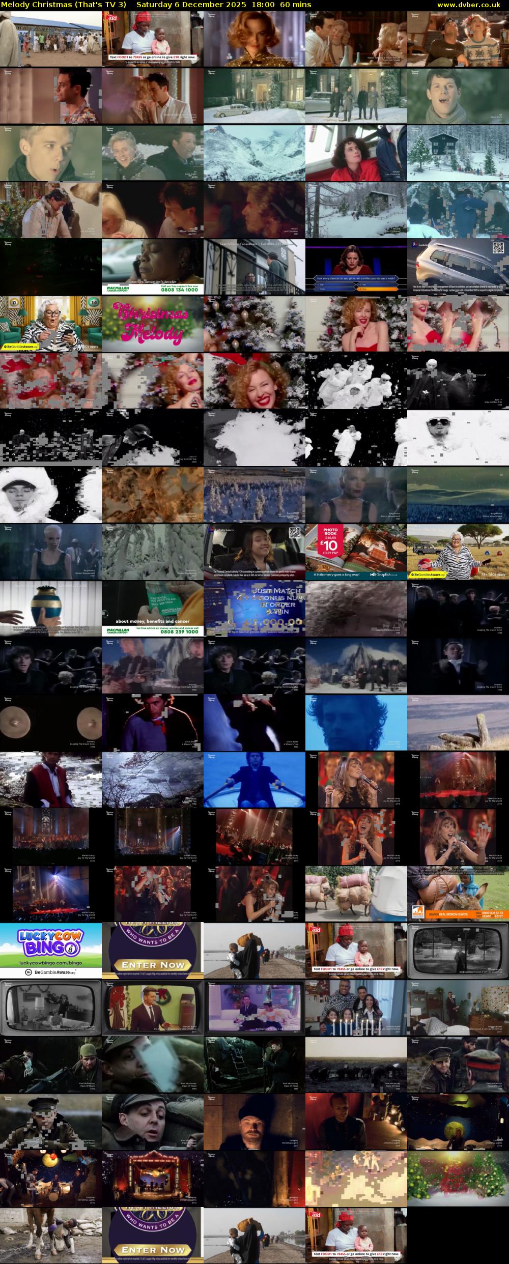 Melody Christmas (That's TV 3) Saturday 6 December 2025 18:00 - 19:00