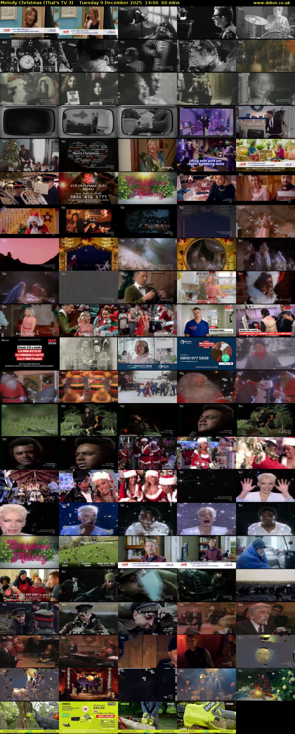 Melody Christmas (That's TV 3) Tuesday 9 December 2025 14:00 - 15:00