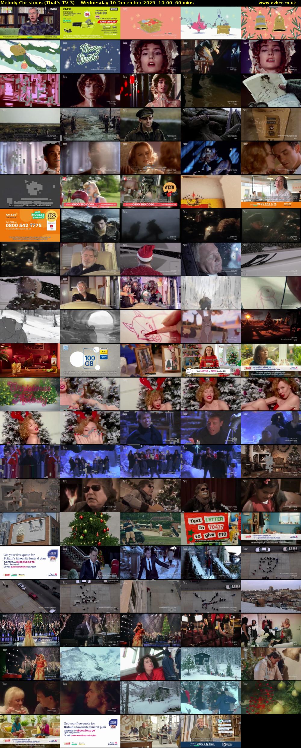 Melody Christmas (That's TV 3) Wednesday 10 December 2025 10:00 - 11:00