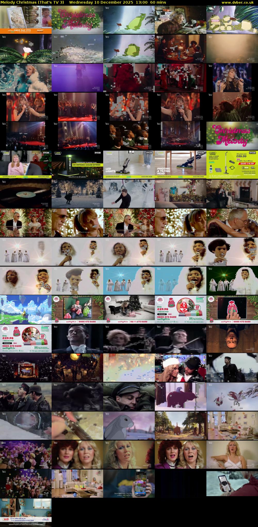 Melody Christmas (That's TV 3) Wednesday 10 December 2025 13:00 - 14:00