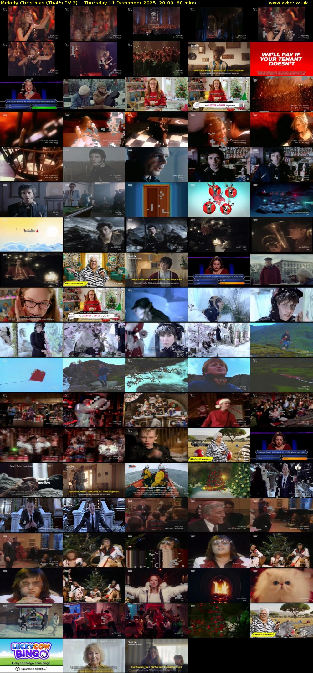 Melody Christmas (That's TV 3) Thursday 11 December 2025 20:00 - 21:00