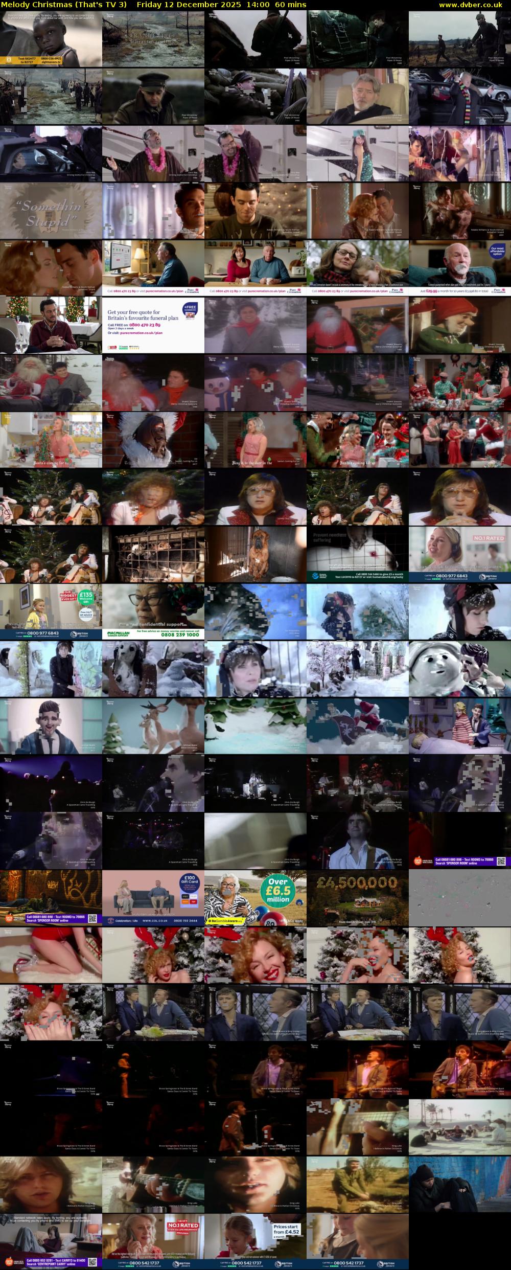 Melody Christmas (That's TV 3) Friday 12 December 2025 14:00 - 15:00