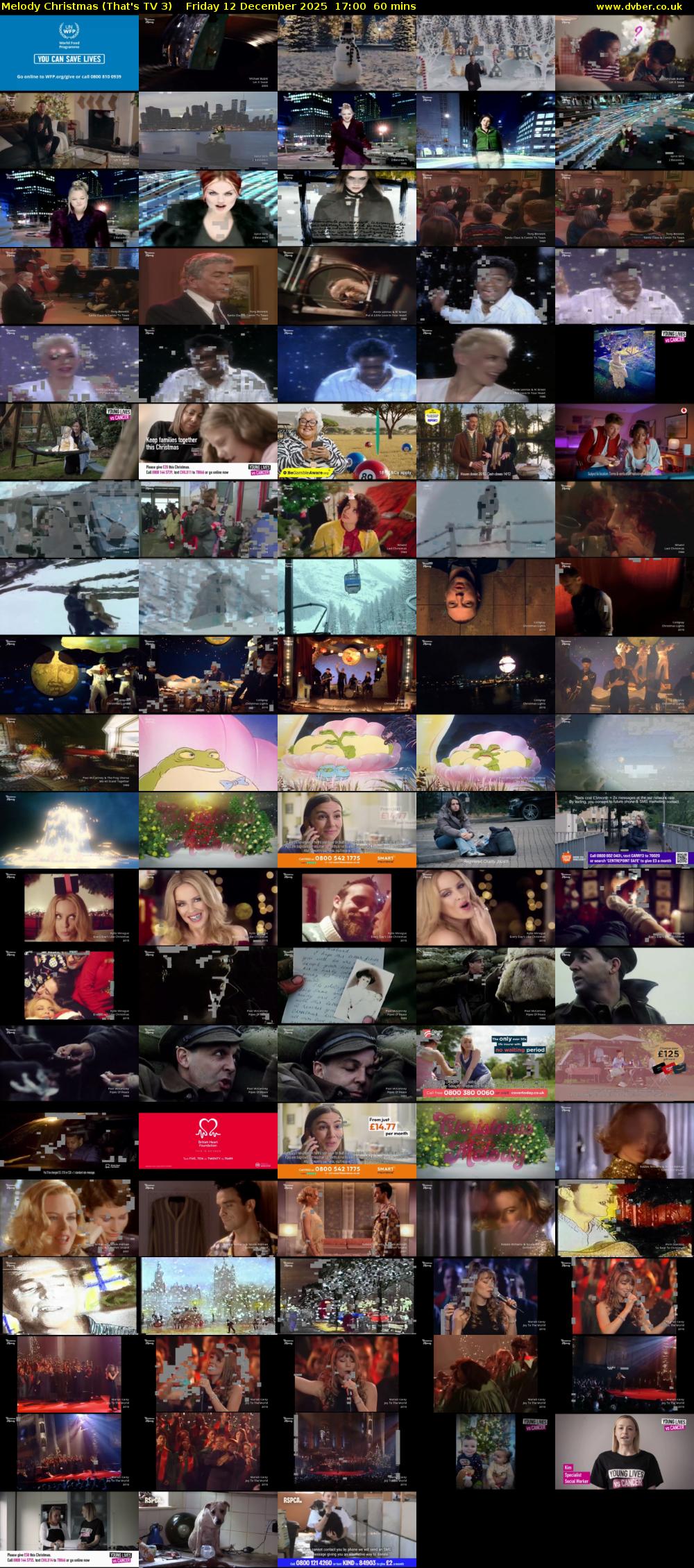 Melody Christmas (That's TV 3) Friday 12 December 2025 17:00 - 18:00