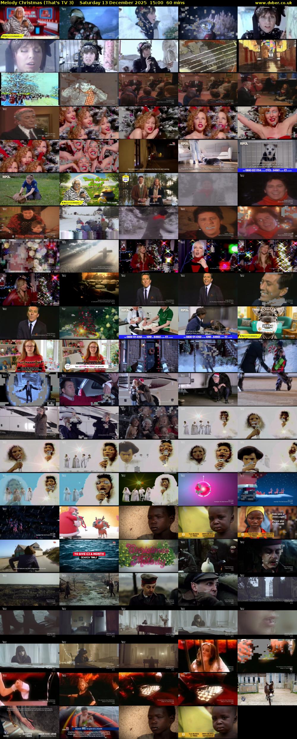 Melody Christmas (That's TV 3) Saturday 13 December 2025 15:00 - 16:00