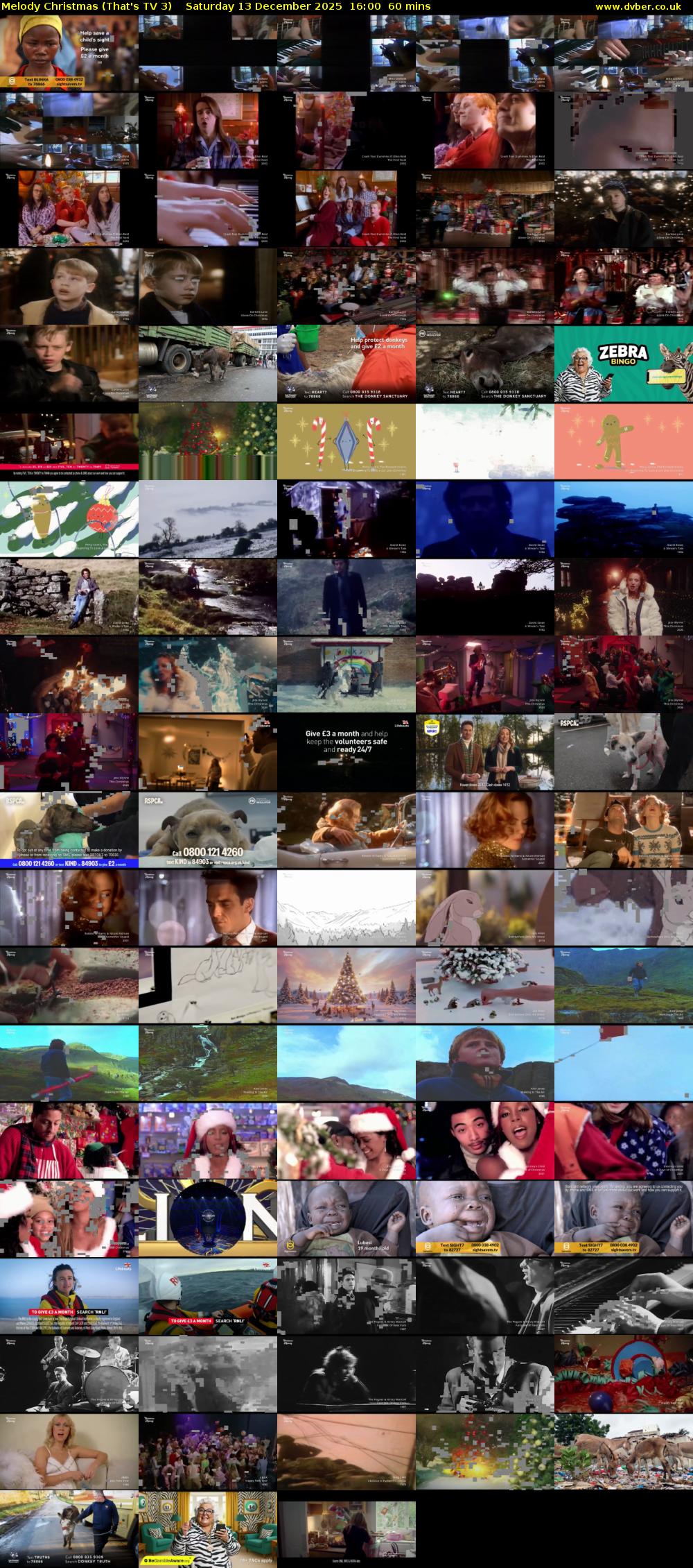 Melody Christmas (That's TV 3) Saturday 13 December 2025 16:00 - 17:00