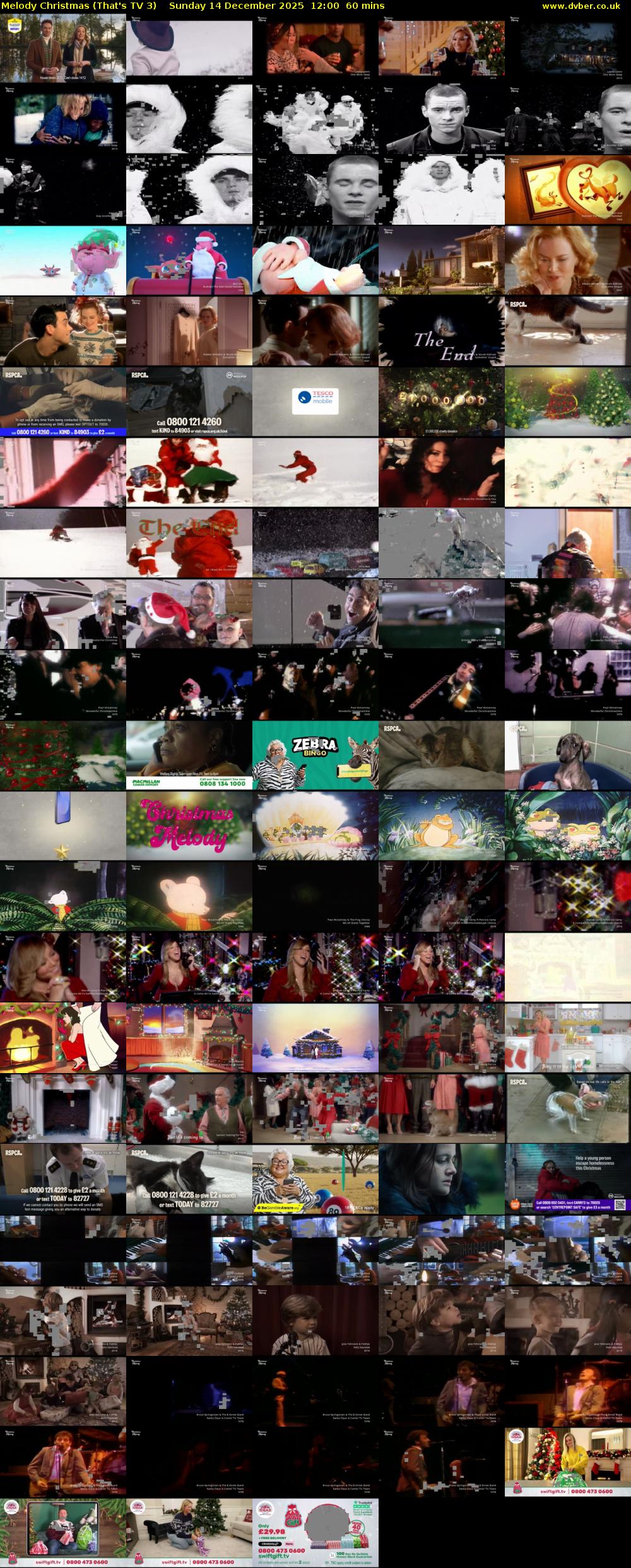 Melody Christmas (That's TV 3) Sunday 14 December 2025 12:00 - 13:00