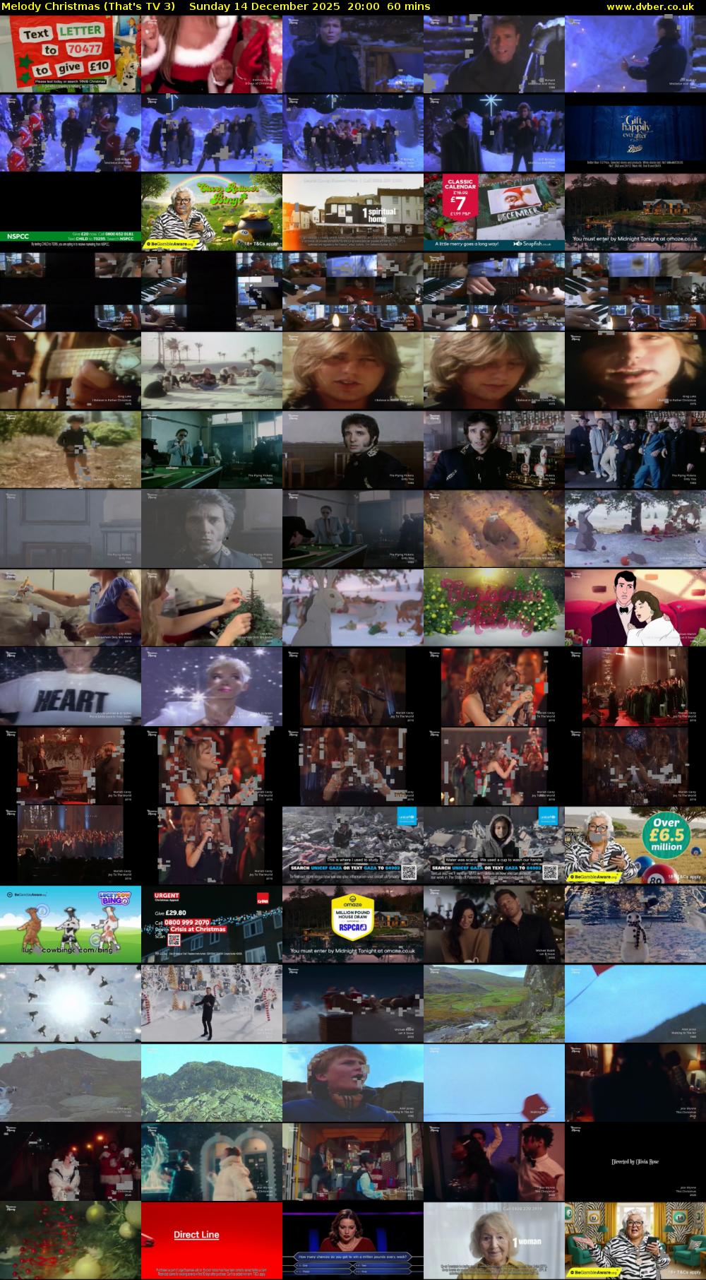 Melody Christmas (That's TV 3) Sunday 14 December 2025 20:00 - 21:00