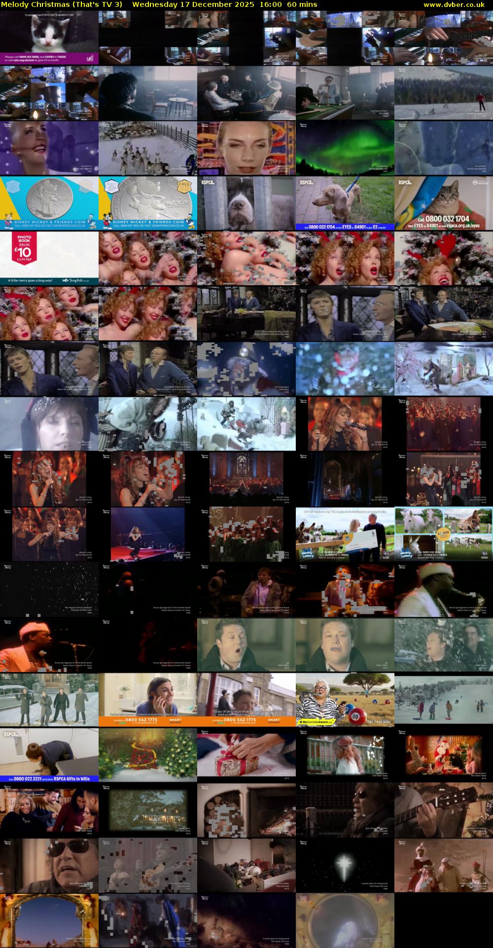 Melody Christmas (That's TV 3) Wednesday 17 December 2025 16:00 - 17:00