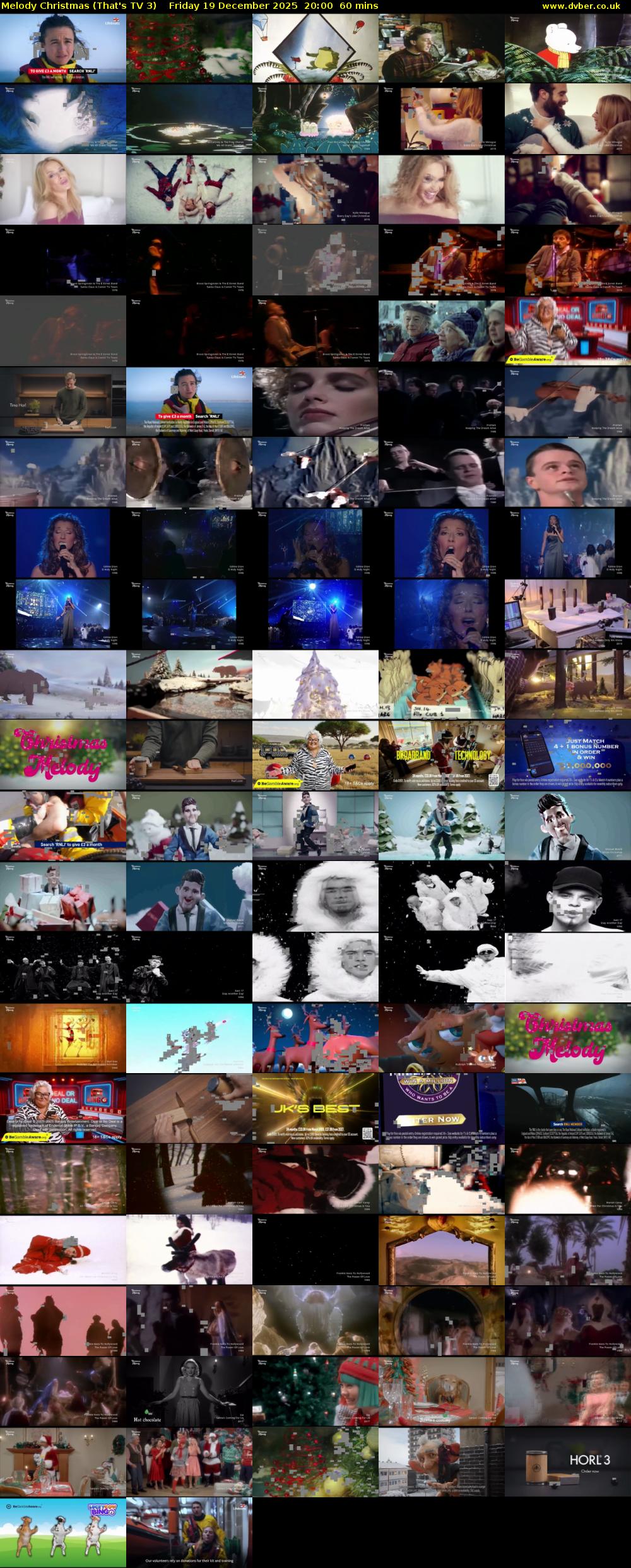 Melody Christmas (That's TV 3) Friday 19 December 2025 20:00 - 21:00