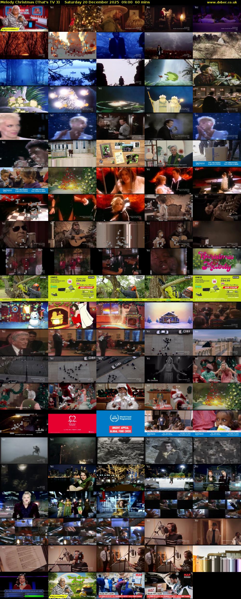 Melody Christmas (That's TV 3) Saturday 20 December 2025 09:00 - 10:00