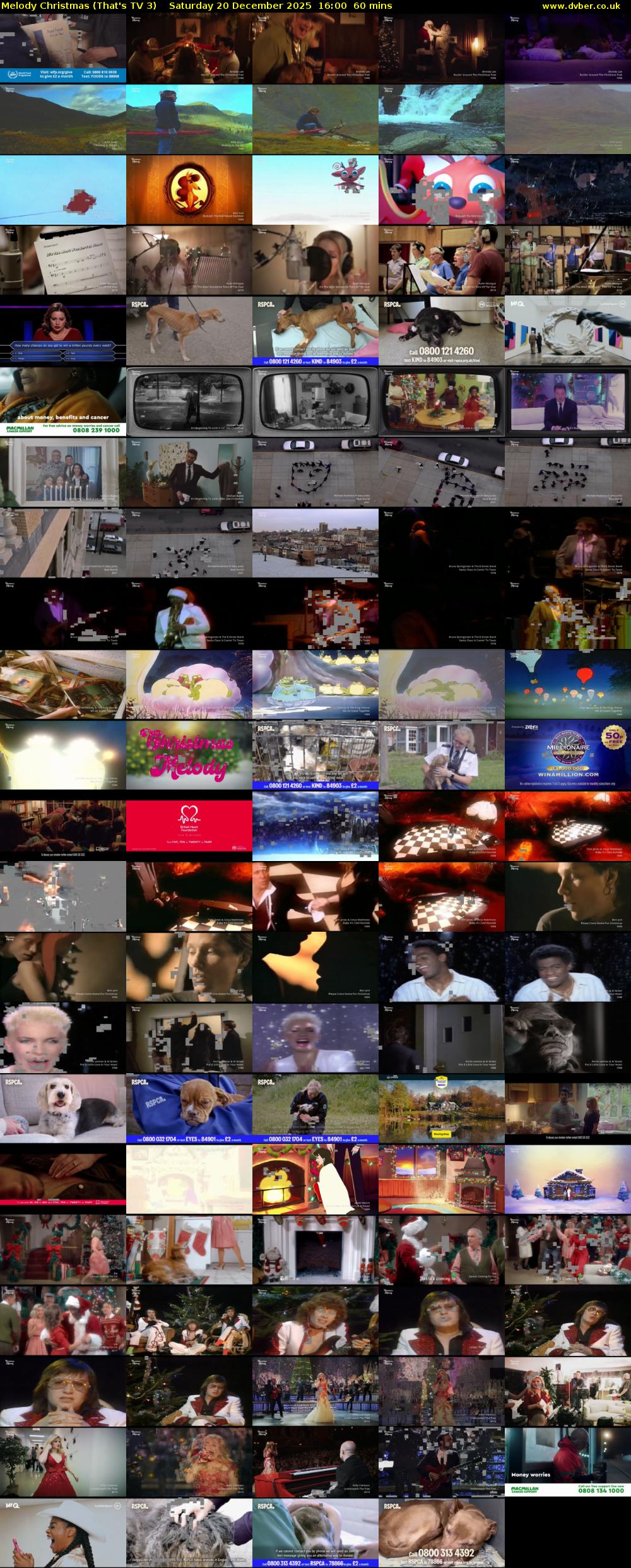 Melody Christmas (That's TV 3) Saturday 20 December 2025 16:00 - 17:00