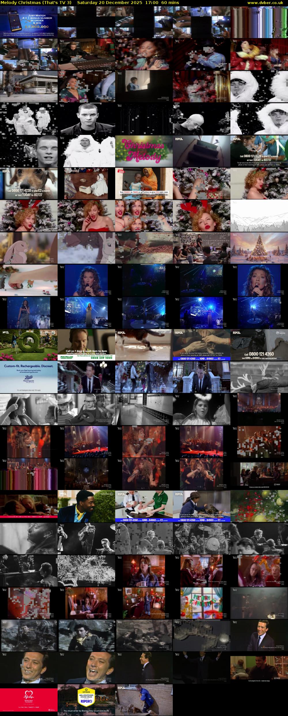 Melody Christmas (That's TV 3) Saturday 20 December 2025 17:00 - 18:00