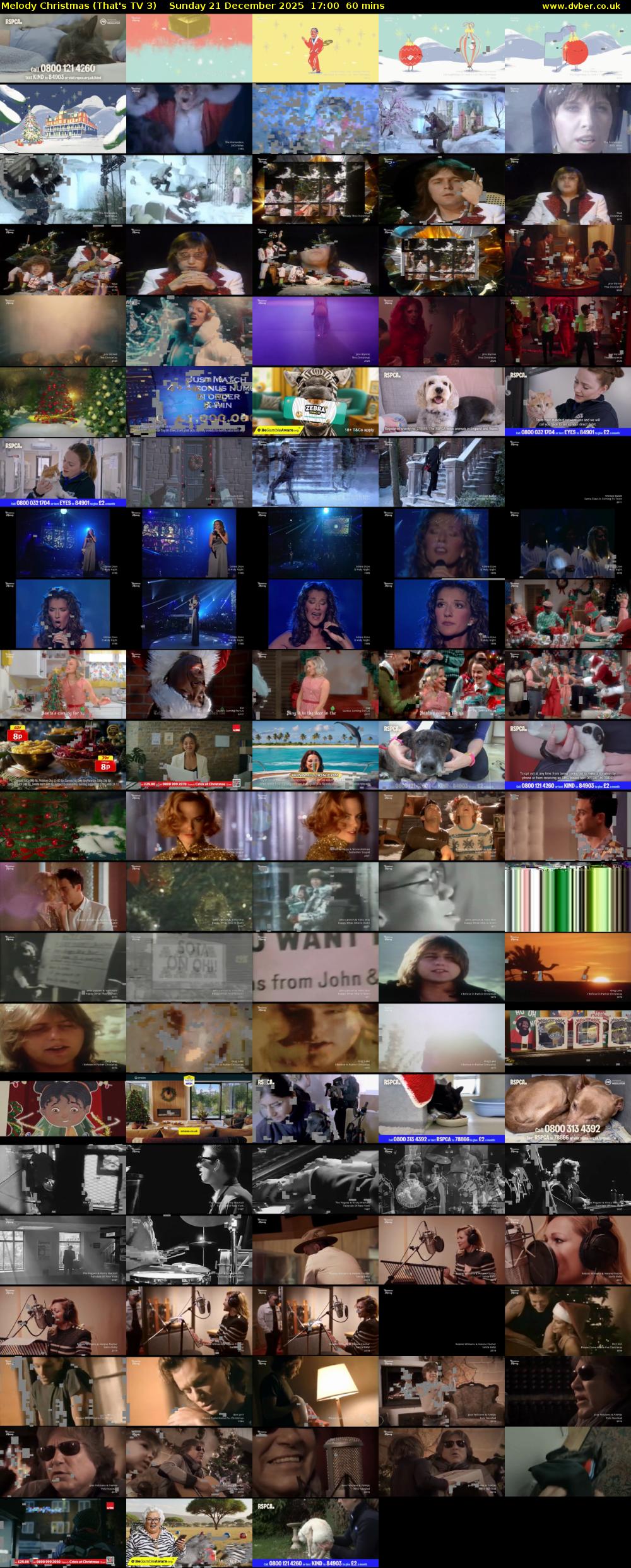 Melody Christmas (That's TV 3) Sunday 21 December 2025 17:00 - 18:00