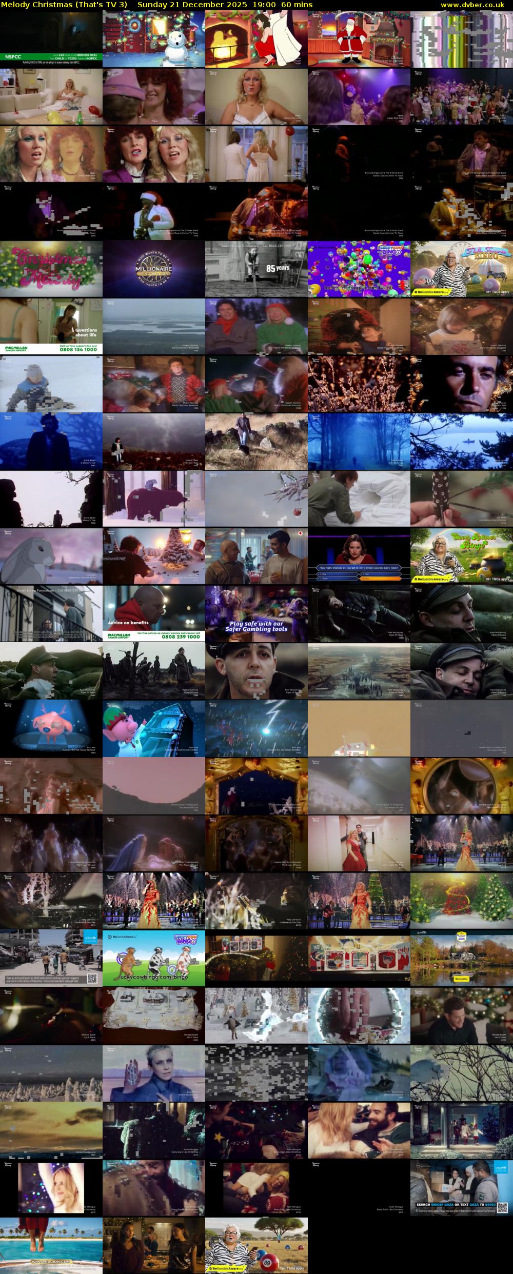 Melody Christmas (That's TV 3) Sunday 21 December 2025 19:00 - 20:00