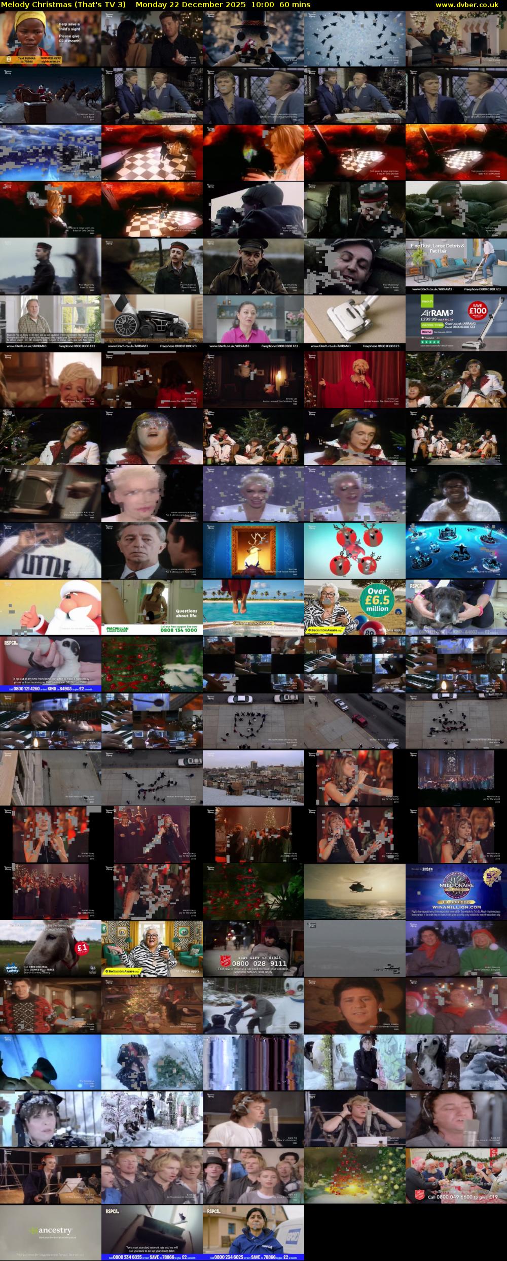 Melody Christmas (That's TV 3) Monday 22 December 2025 10:00 - 11:00