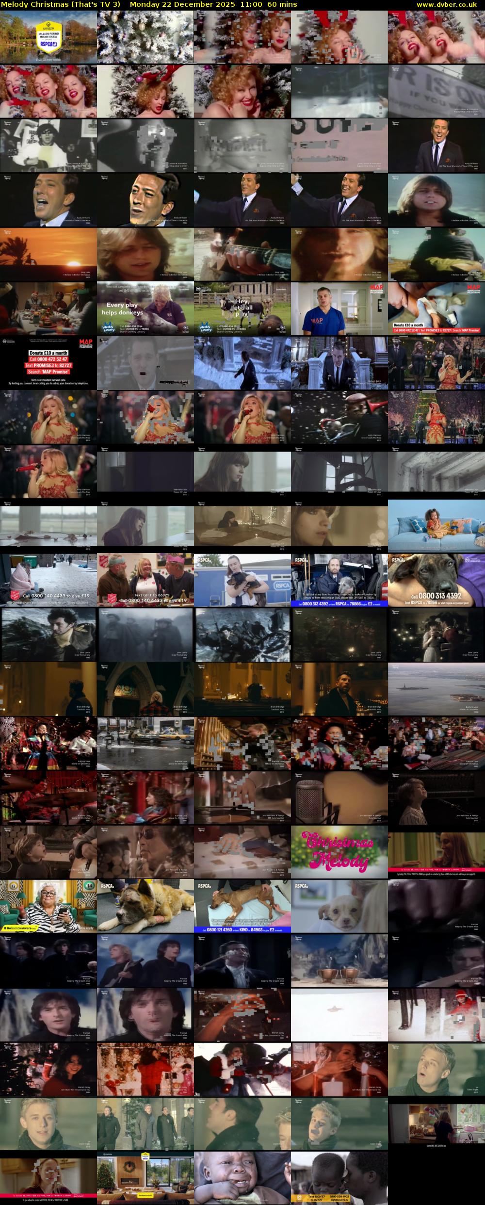 Melody Christmas (That's TV 3) Monday 22 December 2025 11:00 - 12:00