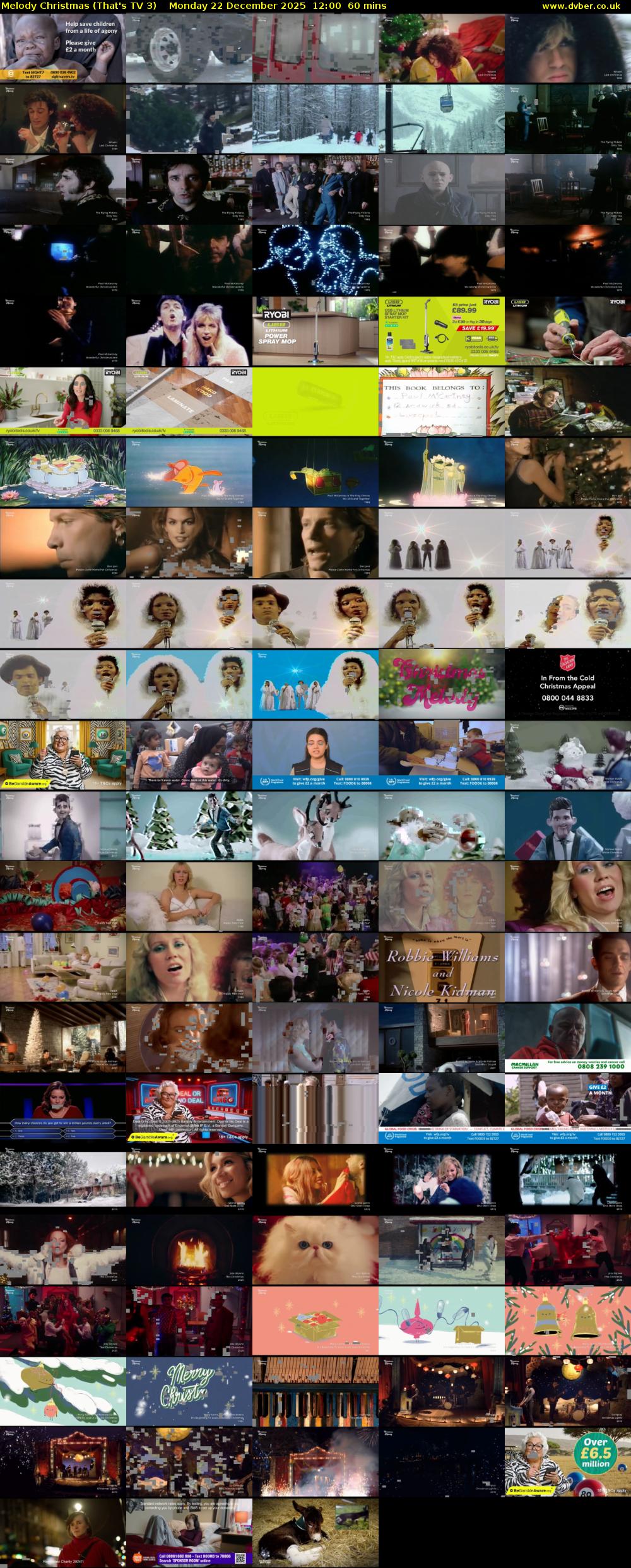 Melody Christmas (That's TV 3) Monday 22 December 2025 12:00 - 13:00