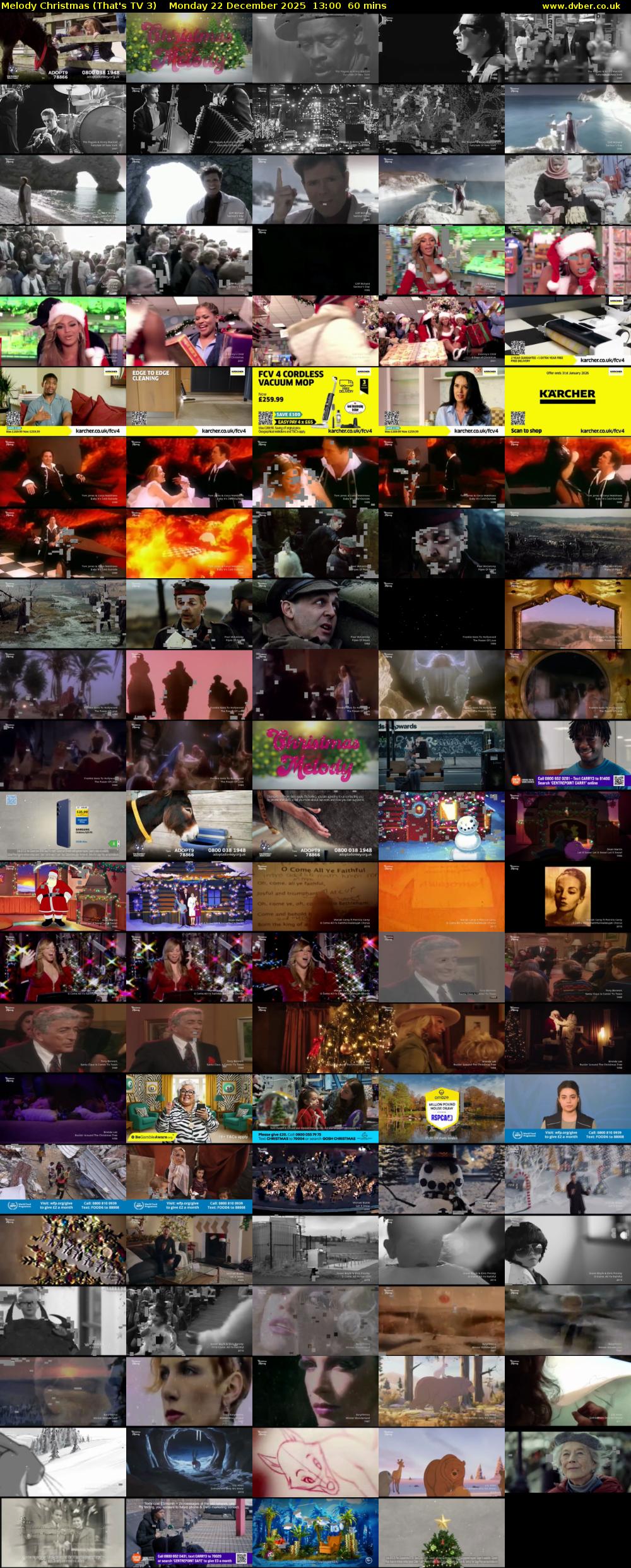 Melody Christmas (That's TV 3) Monday 22 December 2025 13:00 - 14:00