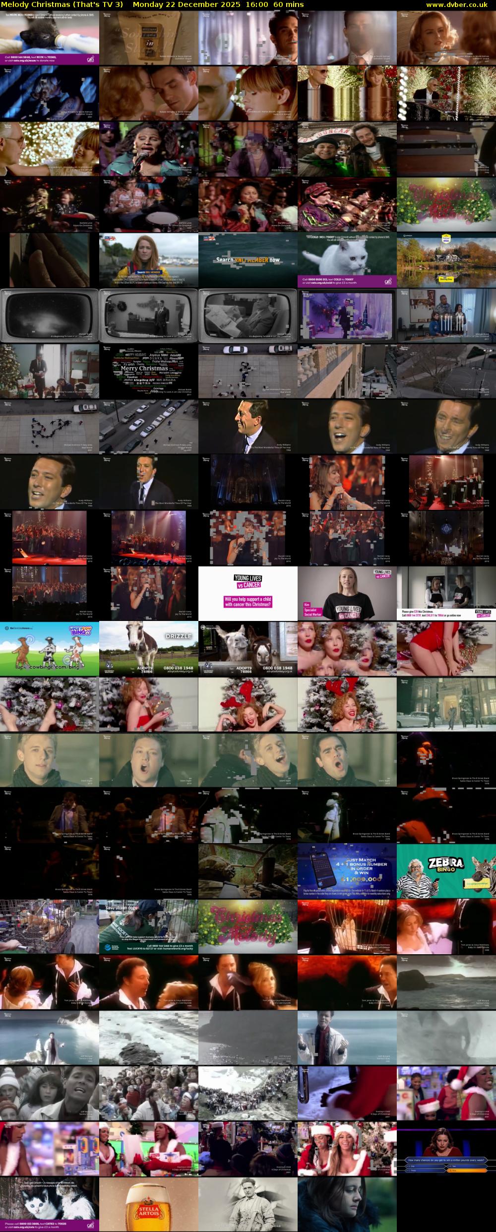 Melody Christmas (That's TV 3) Monday 22 December 2025 16:00 - 17:00