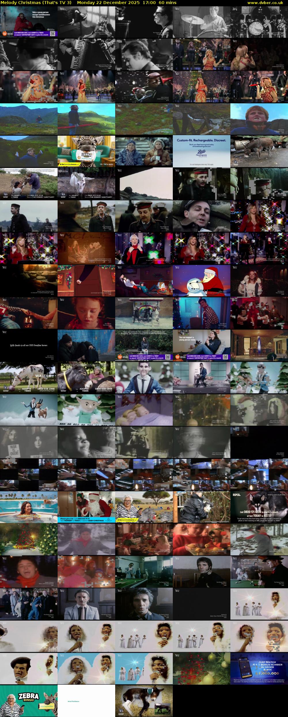 Melody Christmas (That's TV 3) Monday 22 December 2025 17:00 - 18:00