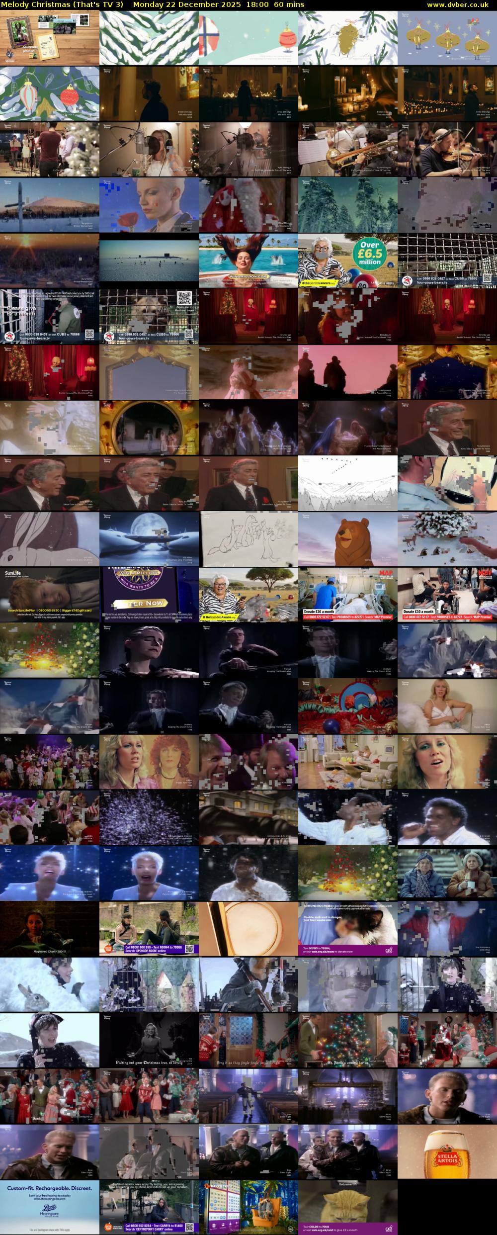 Melody Christmas (That's TV 3) Monday 22 December 2025 18:00 - 19:00