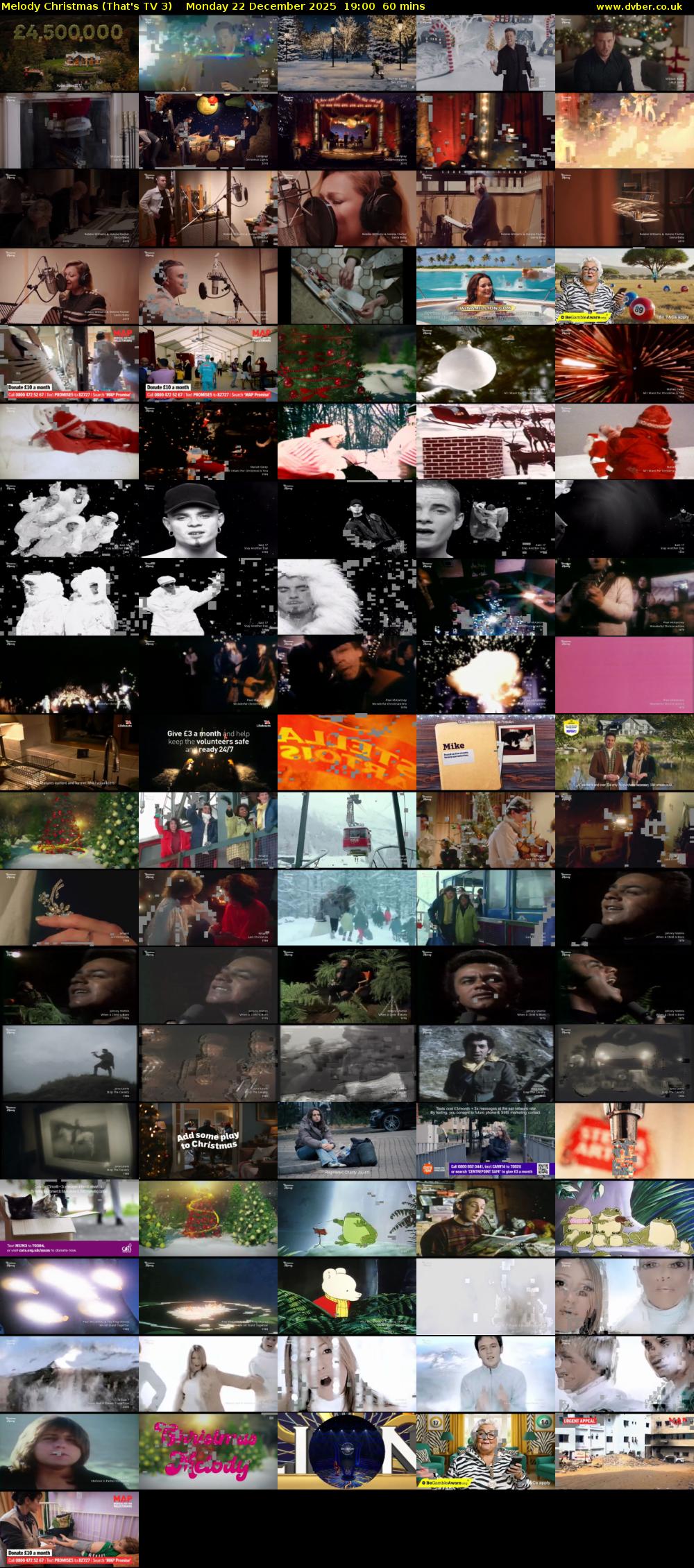 Melody Christmas (That's TV 3) Monday 22 December 2025 19:00 - 20:00