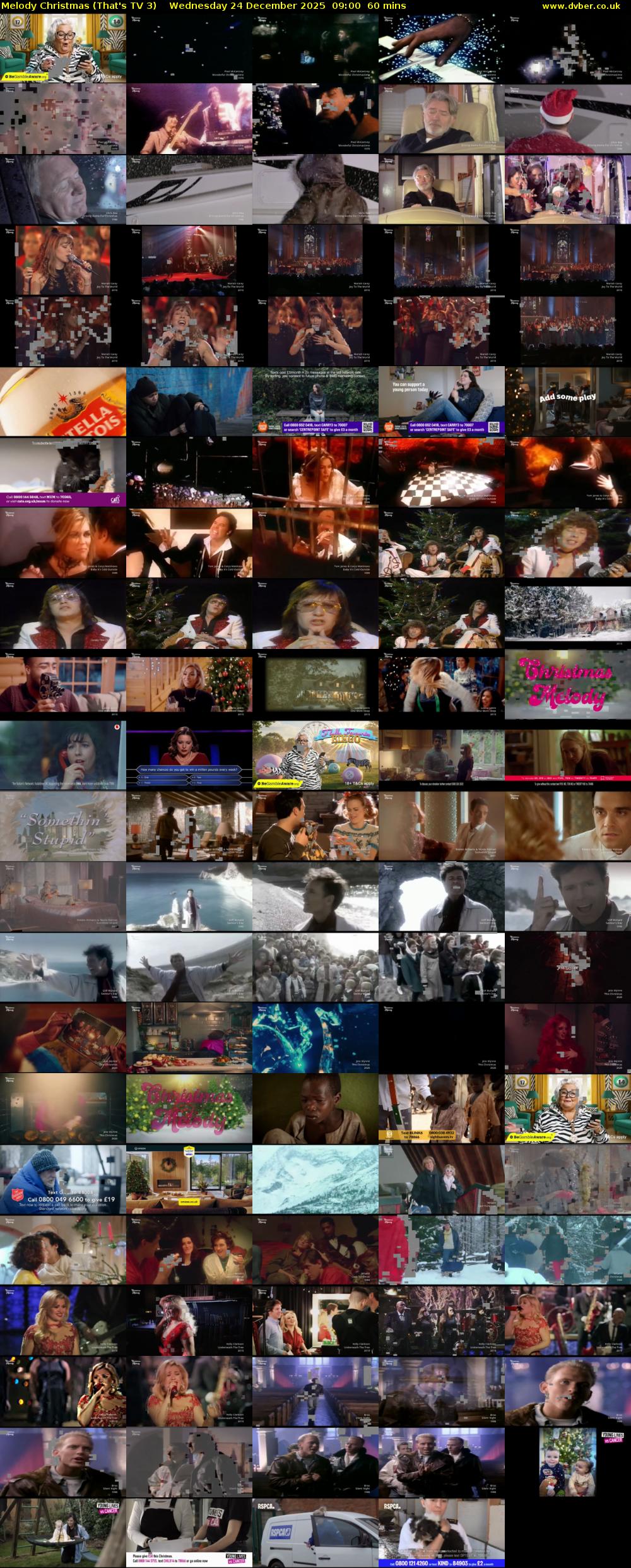 Melody Christmas (That's TV 3) Wednesday 24 December 2025 09:00 - 10:00