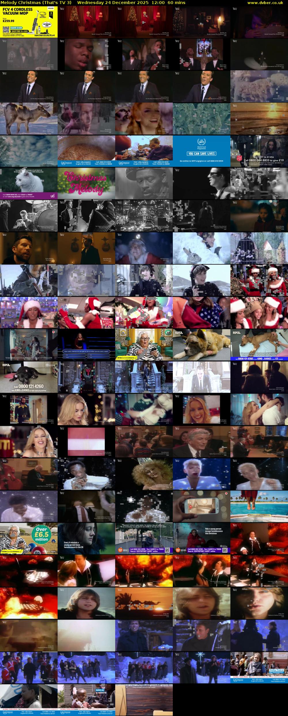 Melody Christmas (That's TV 3) Wednesday 24 December 2025 12:00 - 13:00