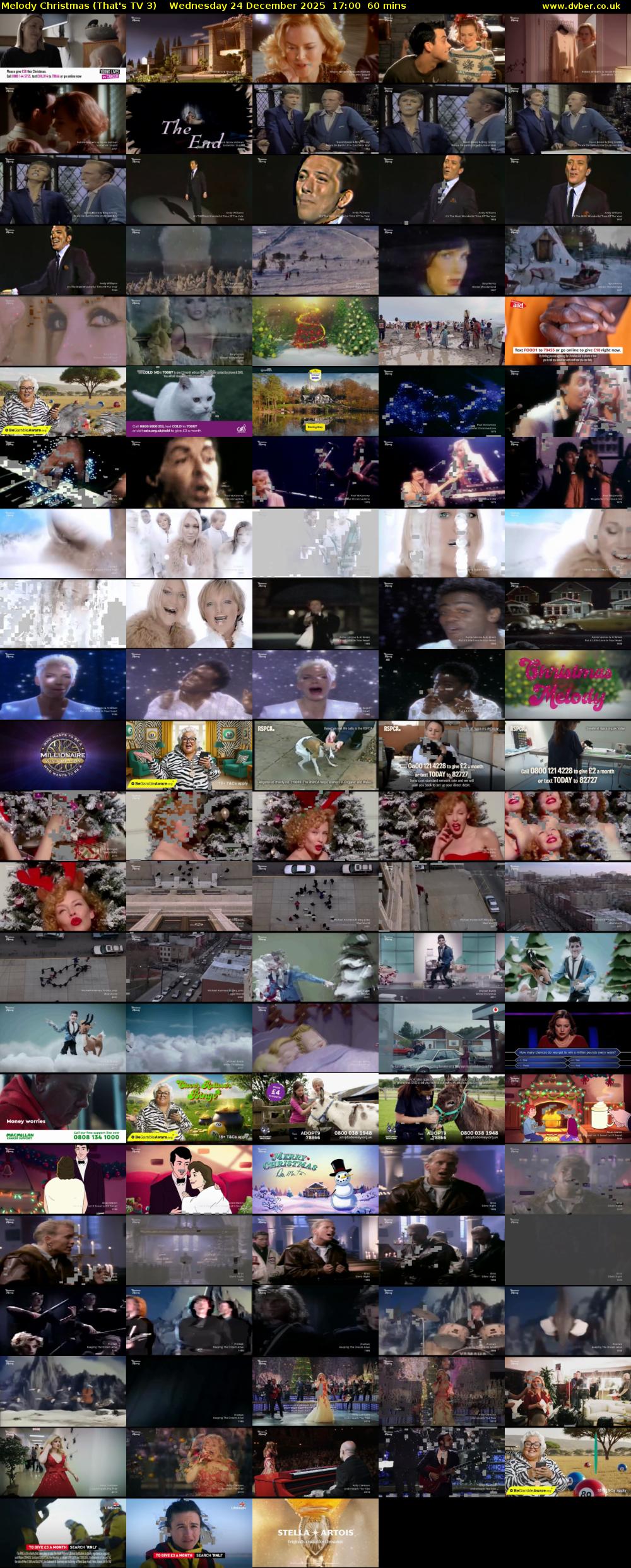 Melody Christmas (That's TV 3) Wednesday 24 December 2025 17:00 - 18:00