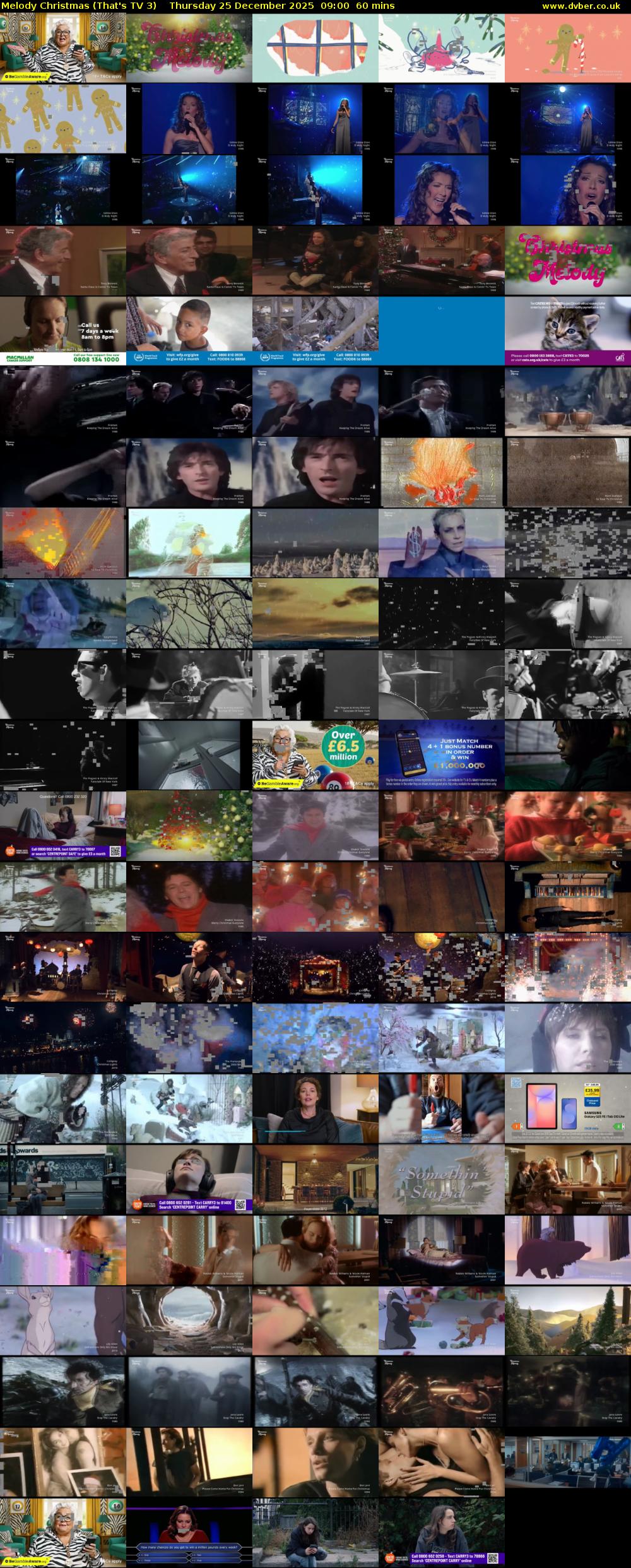 Melody Christmas (That's TV 3) Thursday 25 December 2025 09:00 - 10:00