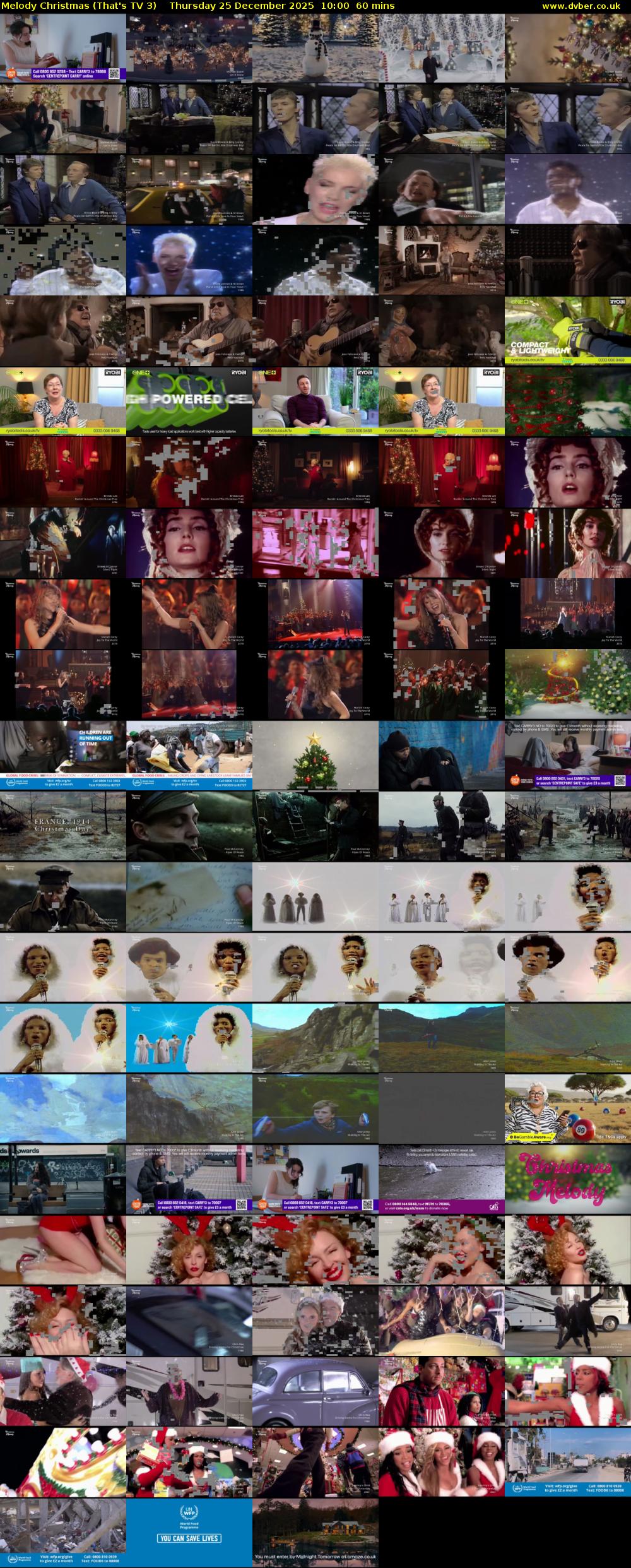 Melody Christmas (That's TV 3) Thursday 25 December 2025 10:00 - 11:00