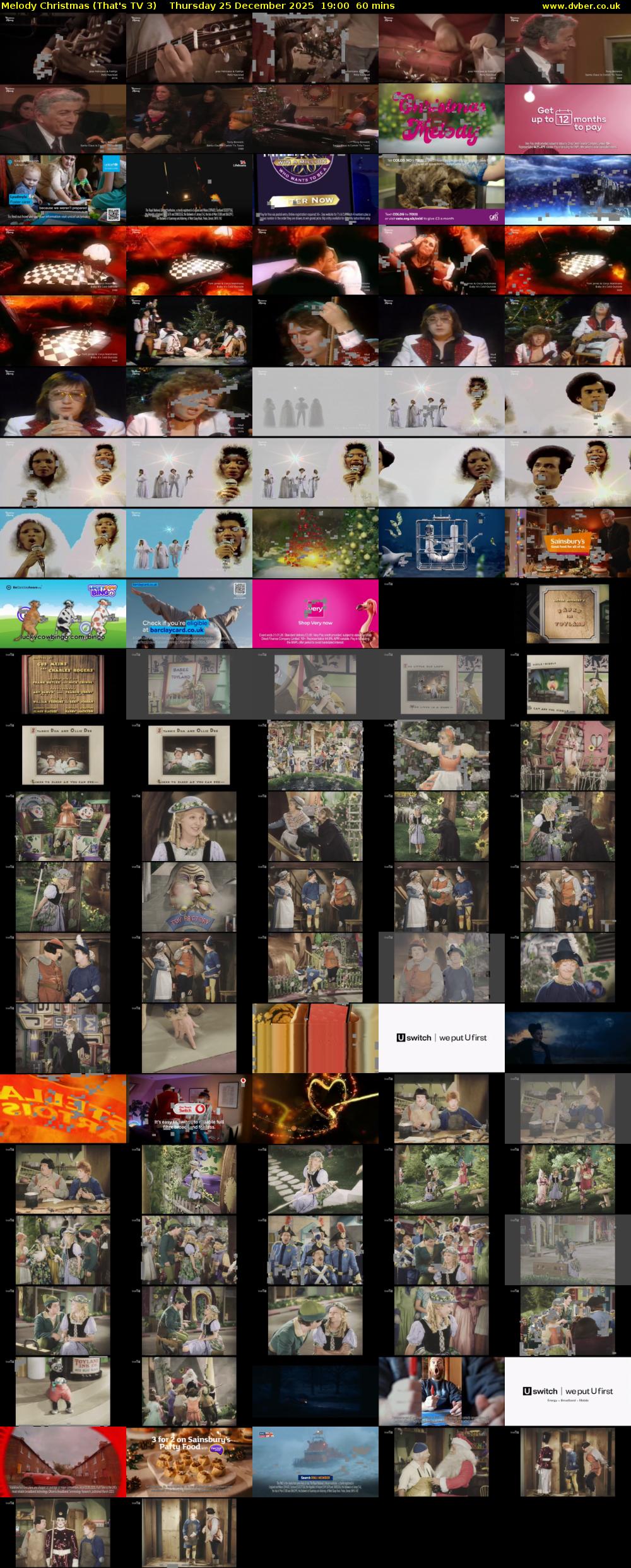 Melody Christmas (That's TV 3) Thursday 25 December 2025 19:00 - 20:00