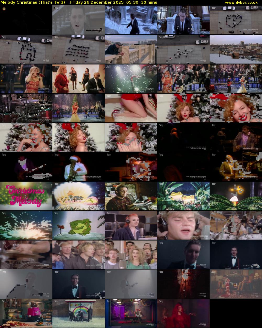 Melody Christmas (That's TV 3) Friday 26 December 2025 05:30 - 06:00