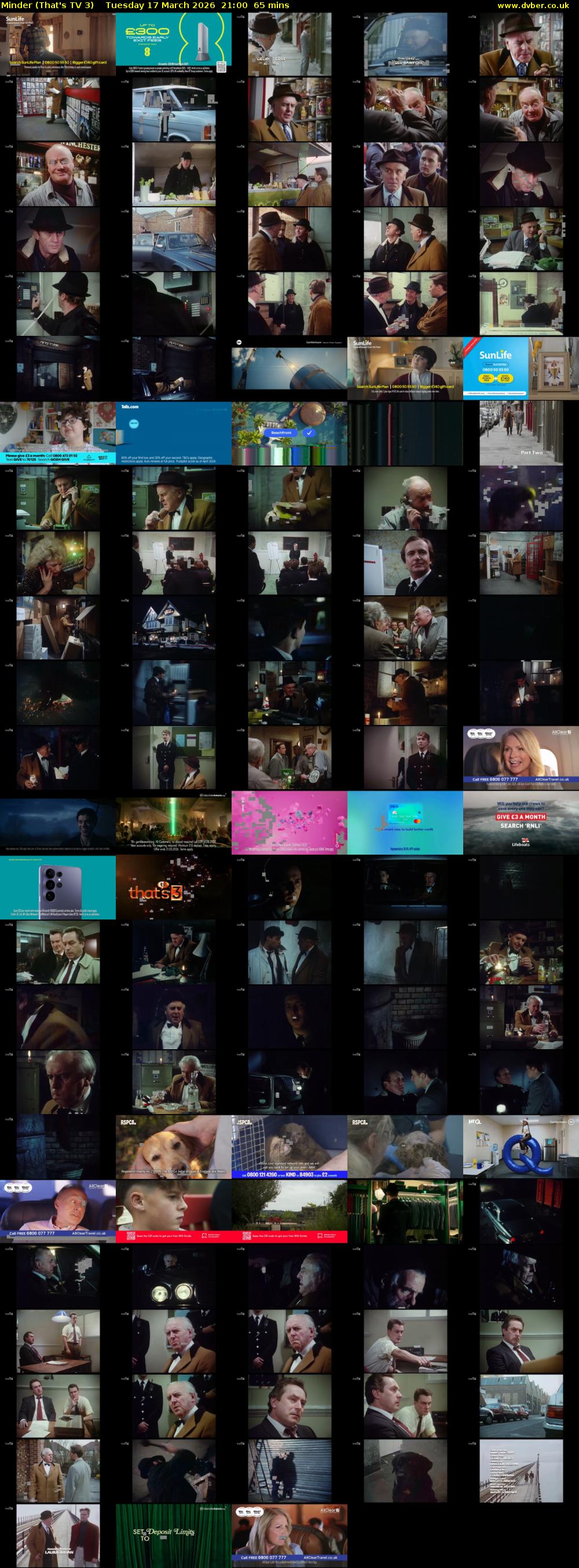 Minder (That's TV 3) Tuesday 17 March 2026 21:00 - 22:05